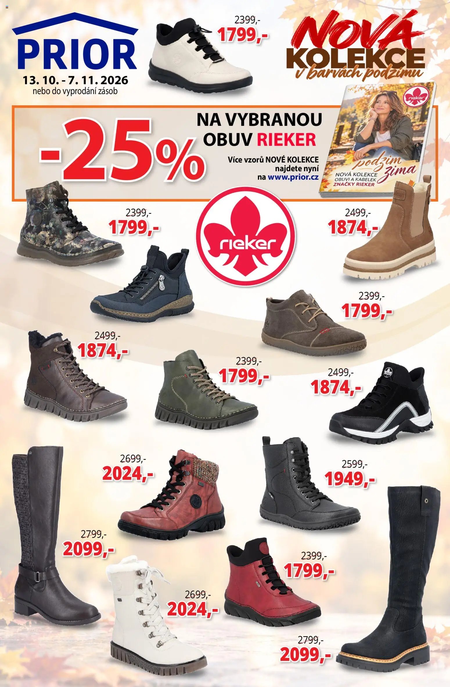 Prior - Nová Kolekce v Barvách Podzimu