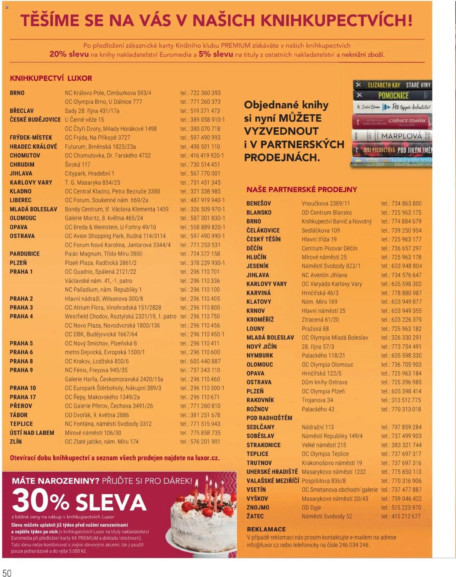 Luxor leták (2026-03-01 - 2026-04-30)