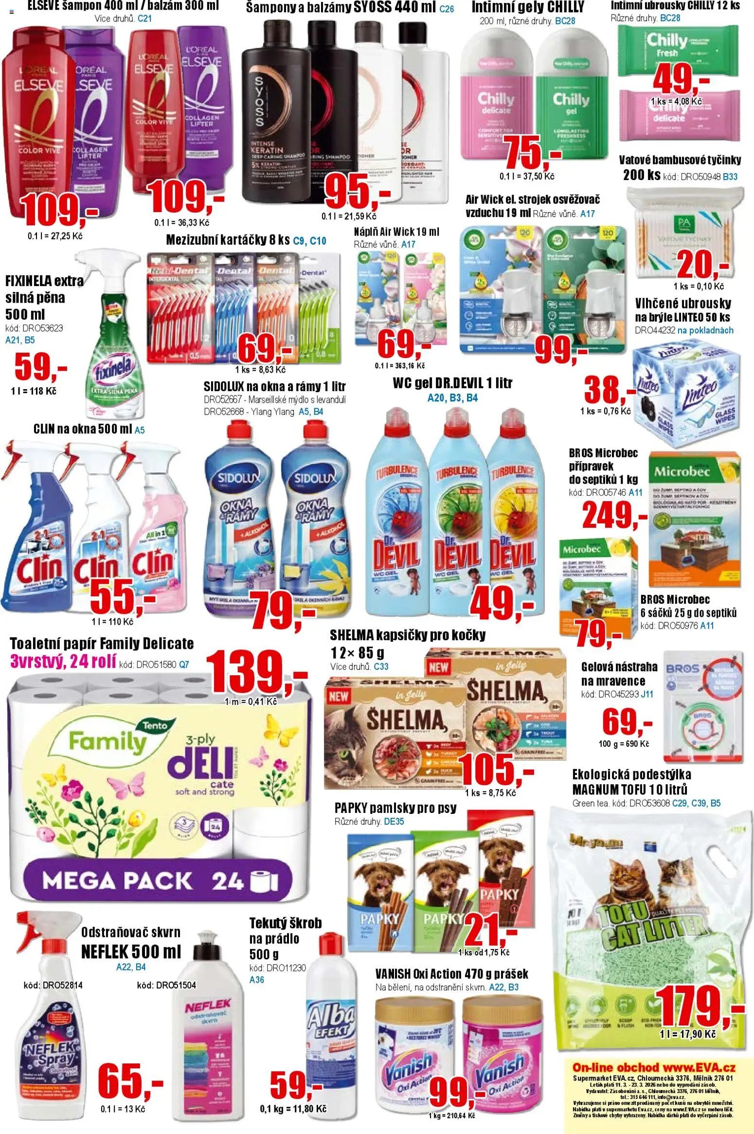 Eva supermarket leták (2026-03-11 - 2026-03-23)