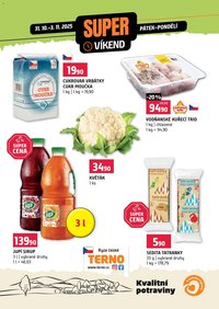 Terno leták - Super víkend (2025-10-31 - 2025-11-03)