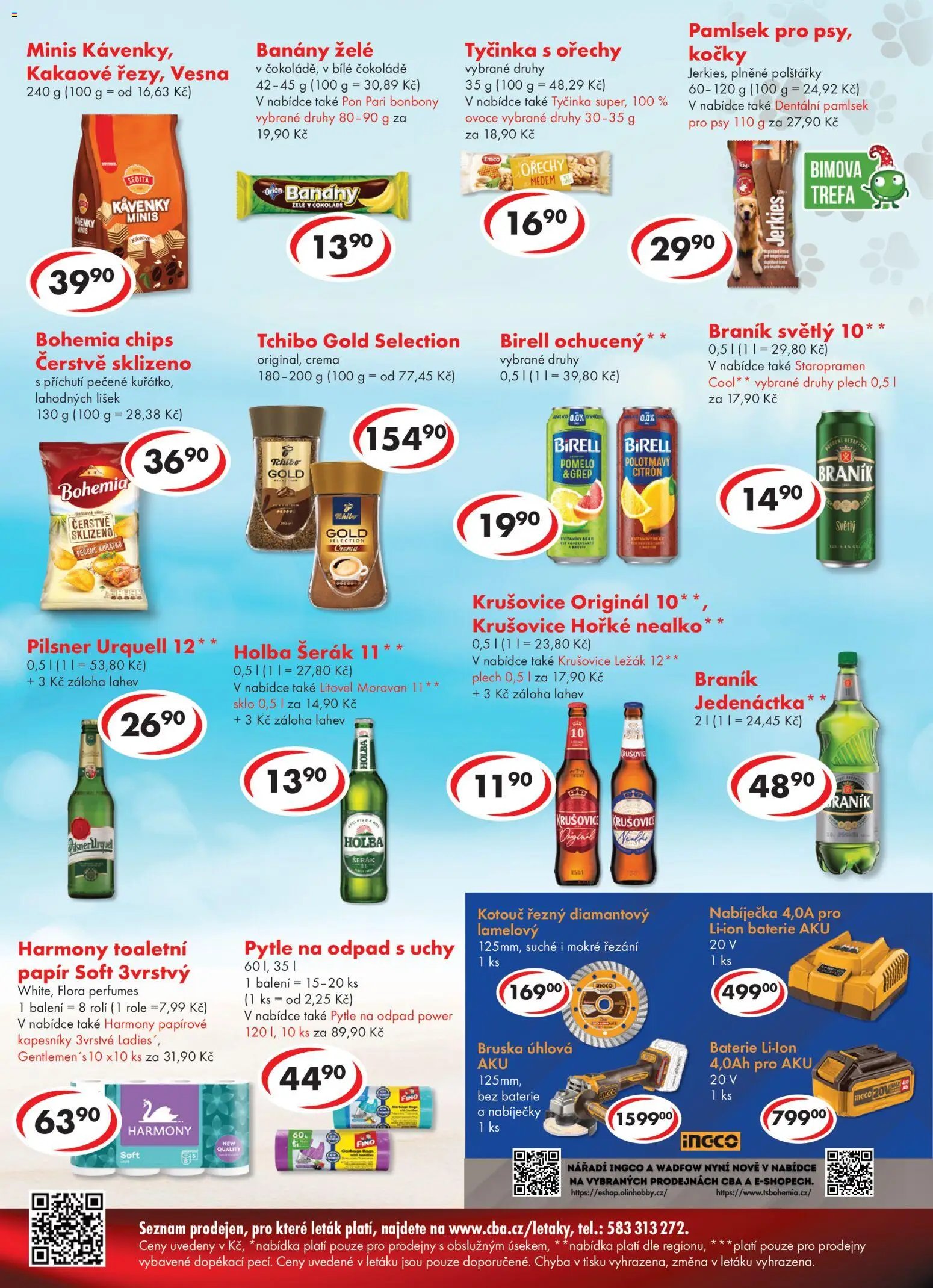 CBA leták - Premium