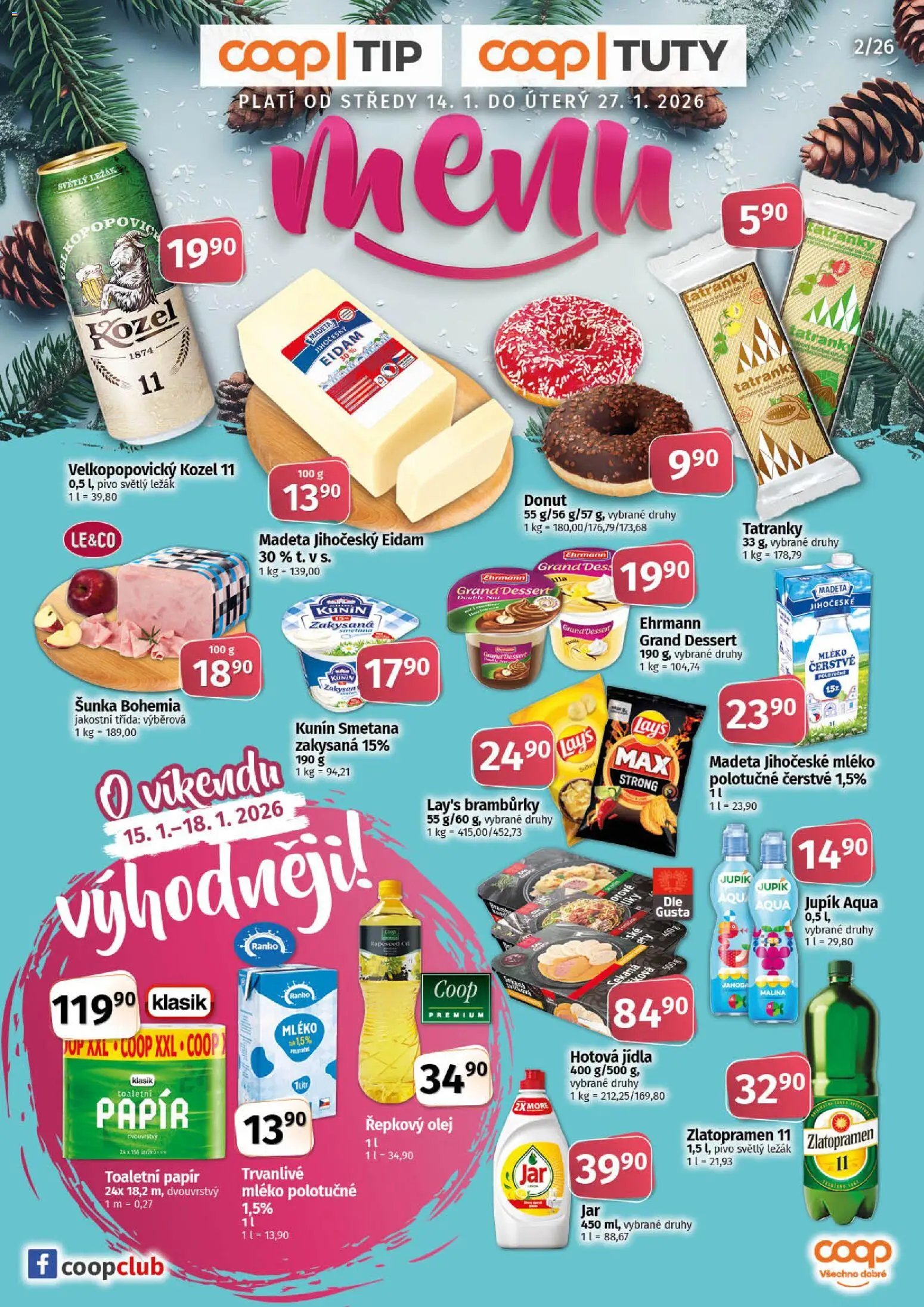Coop leták - Tuty (2026-01-14 - 2026-01-27)