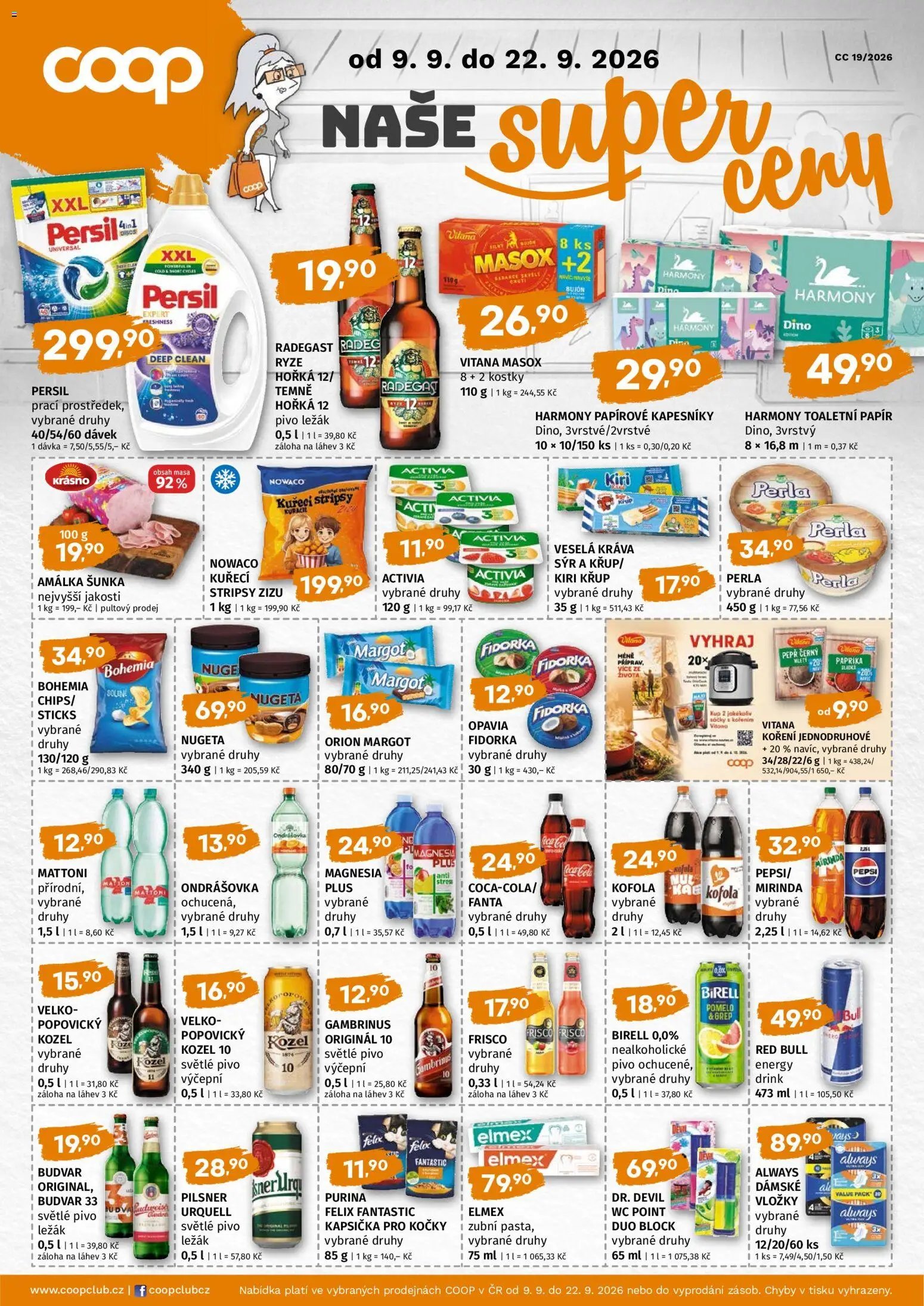 Terno leták - COOP naše super ceny