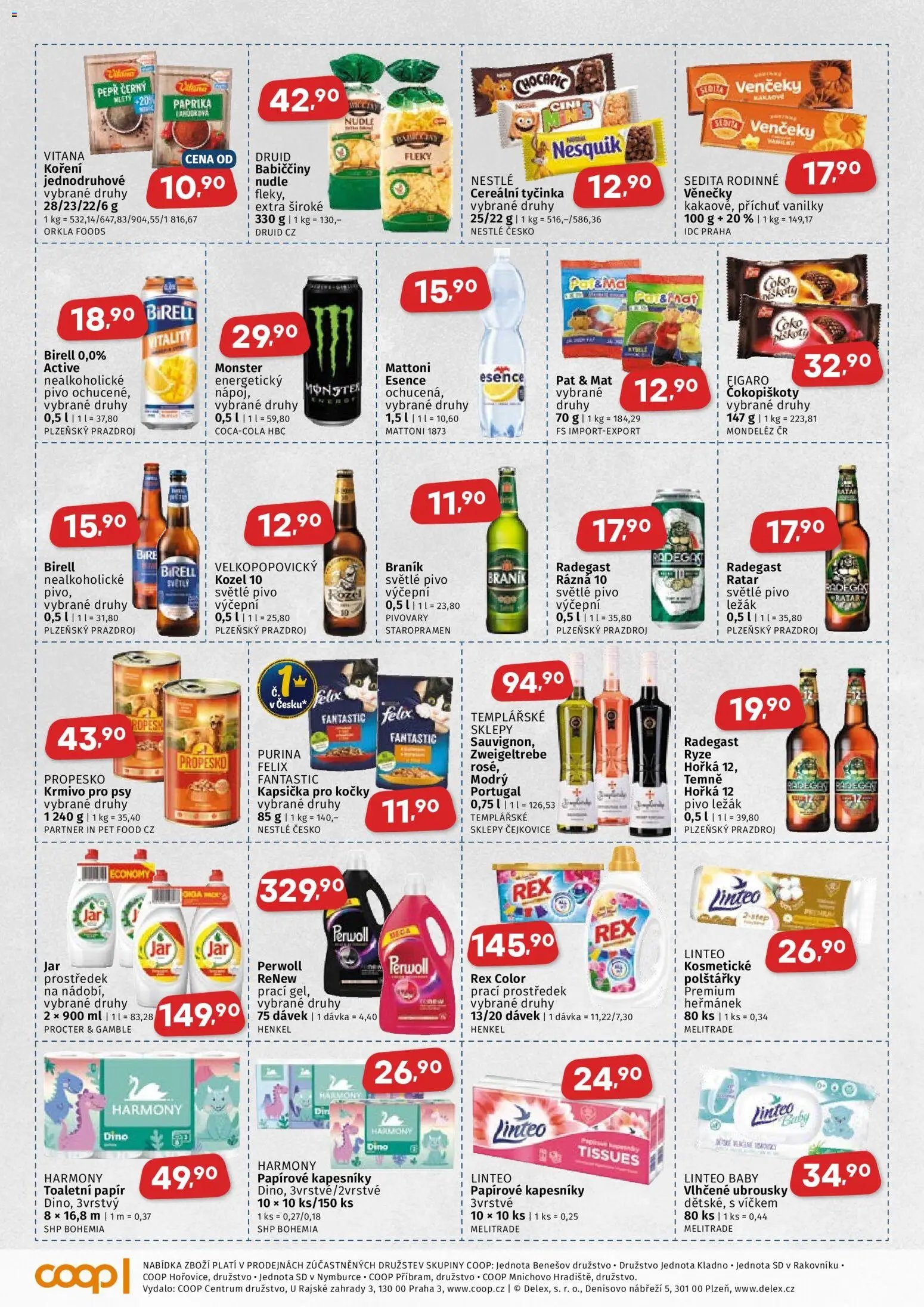 Coop leták - Středočeský region (2026-04-08 - 2026-04-21)