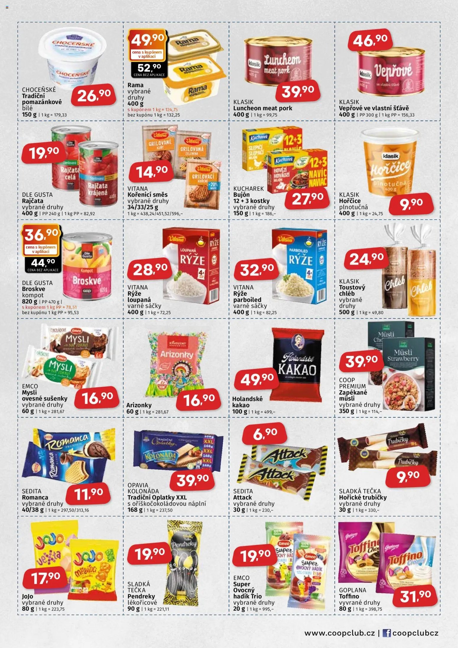 Coop leták - Východočeský region