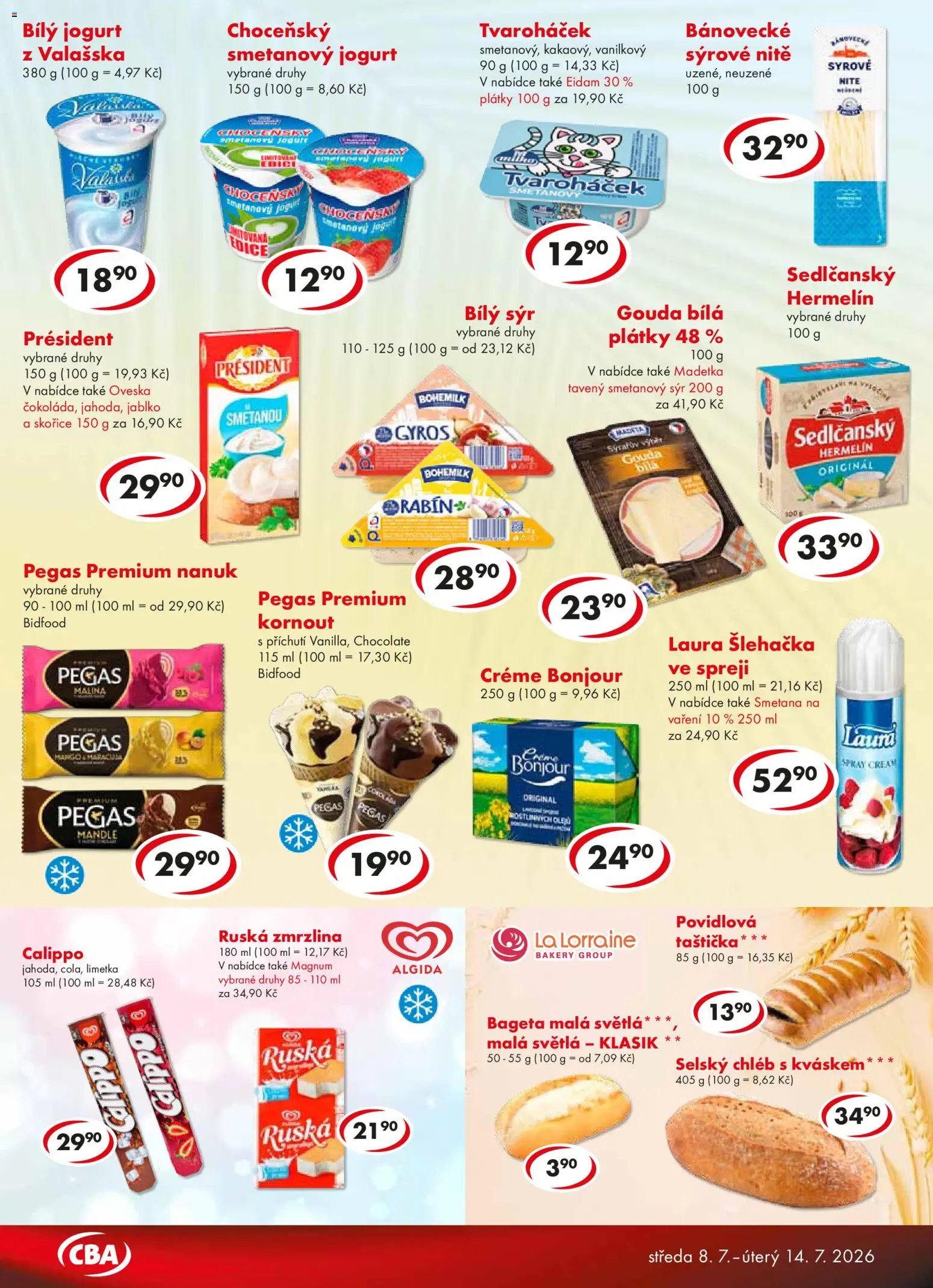 CBA leták - Premium