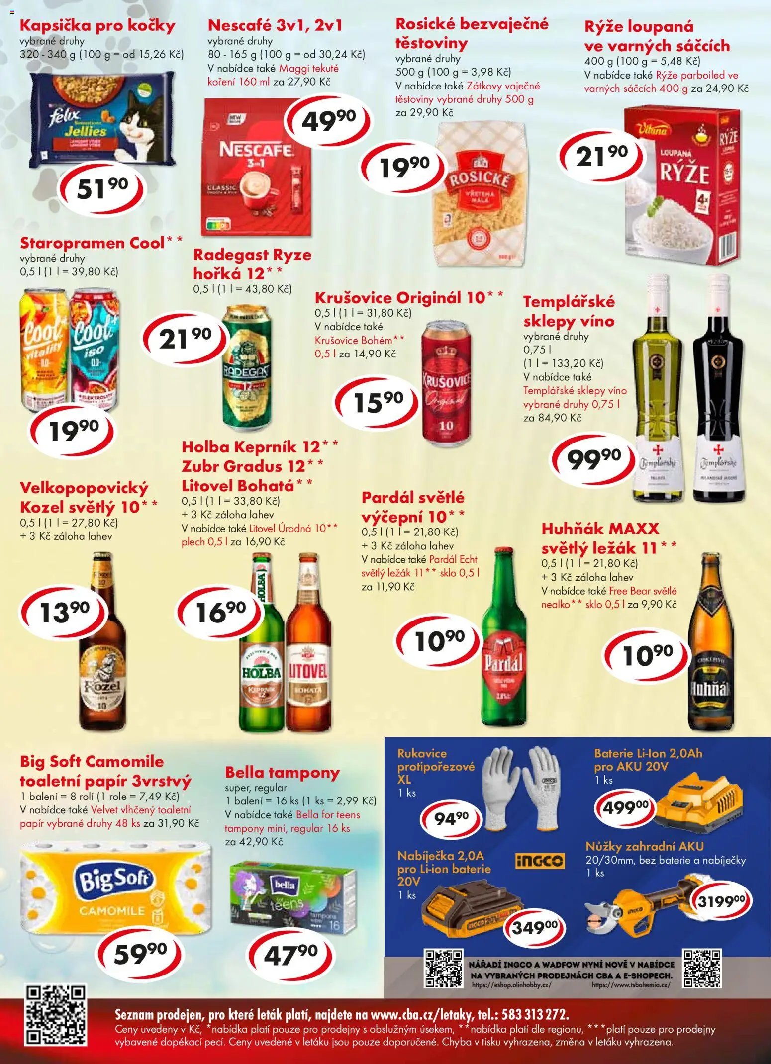 CBA leták - Premium