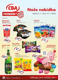 CBA leták - Premium