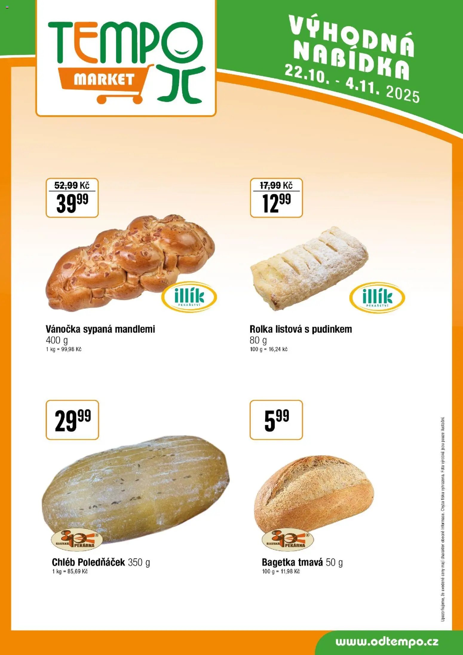 Tempo leták (2025-10-22 - 2025-11-04)