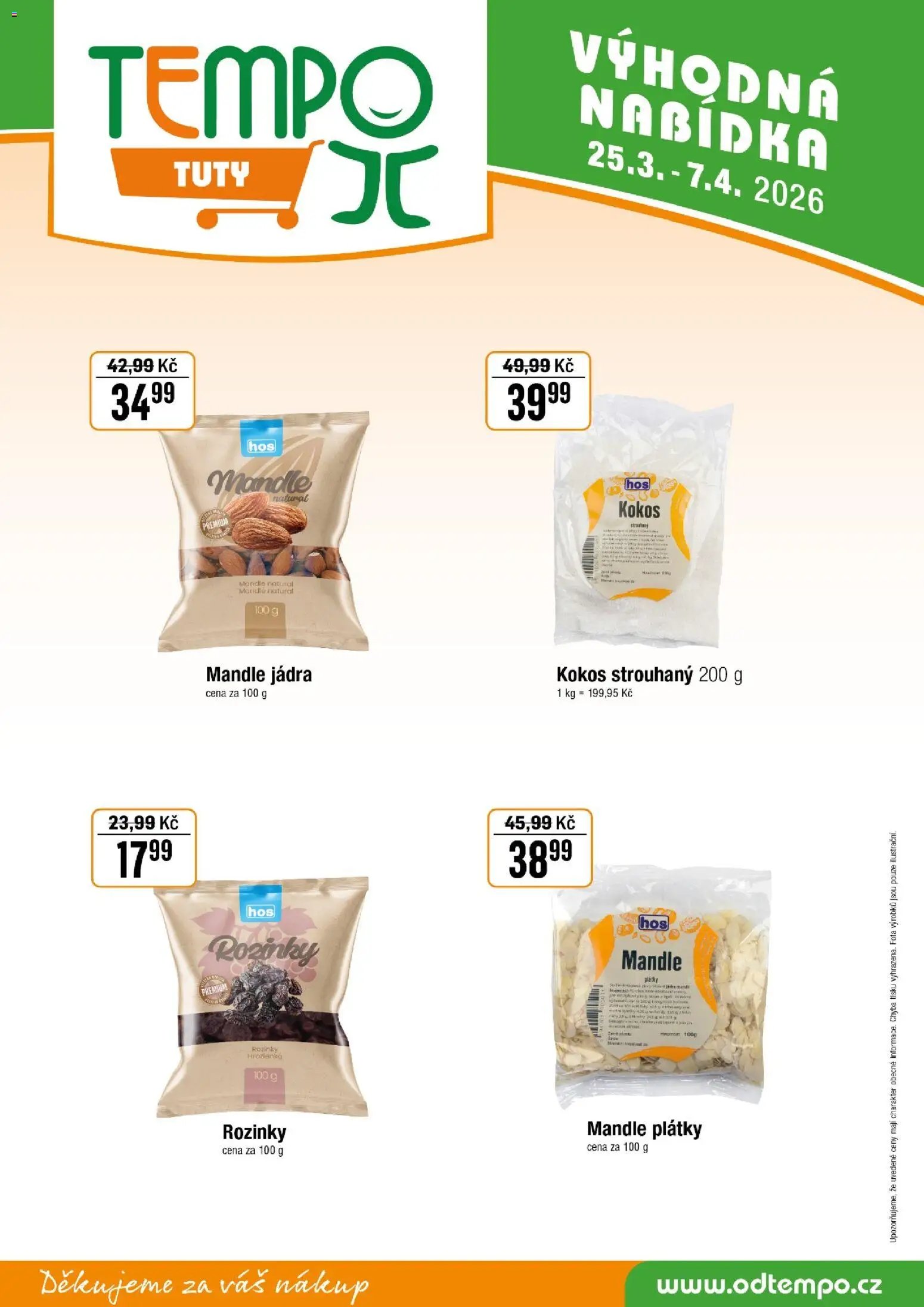 Tempo leták - Tuty (2026-03-25 - 2026-04-07)