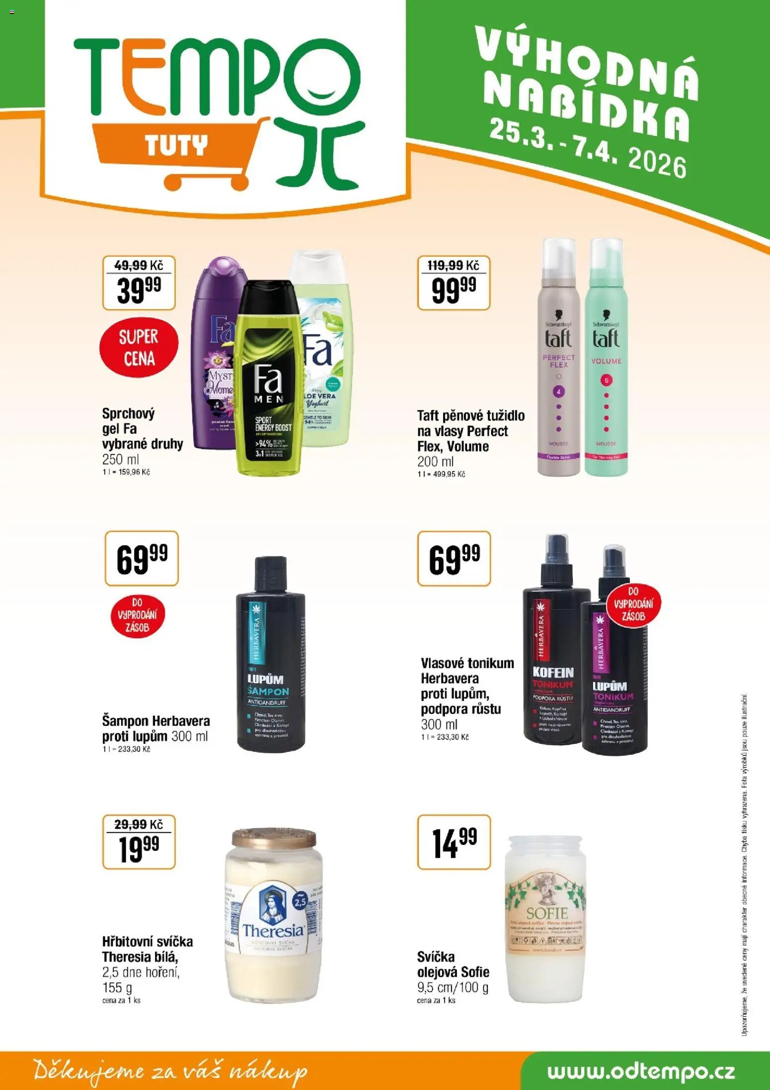 Tempo leták - Tuty (2026-03-25 - 2026-04-07)