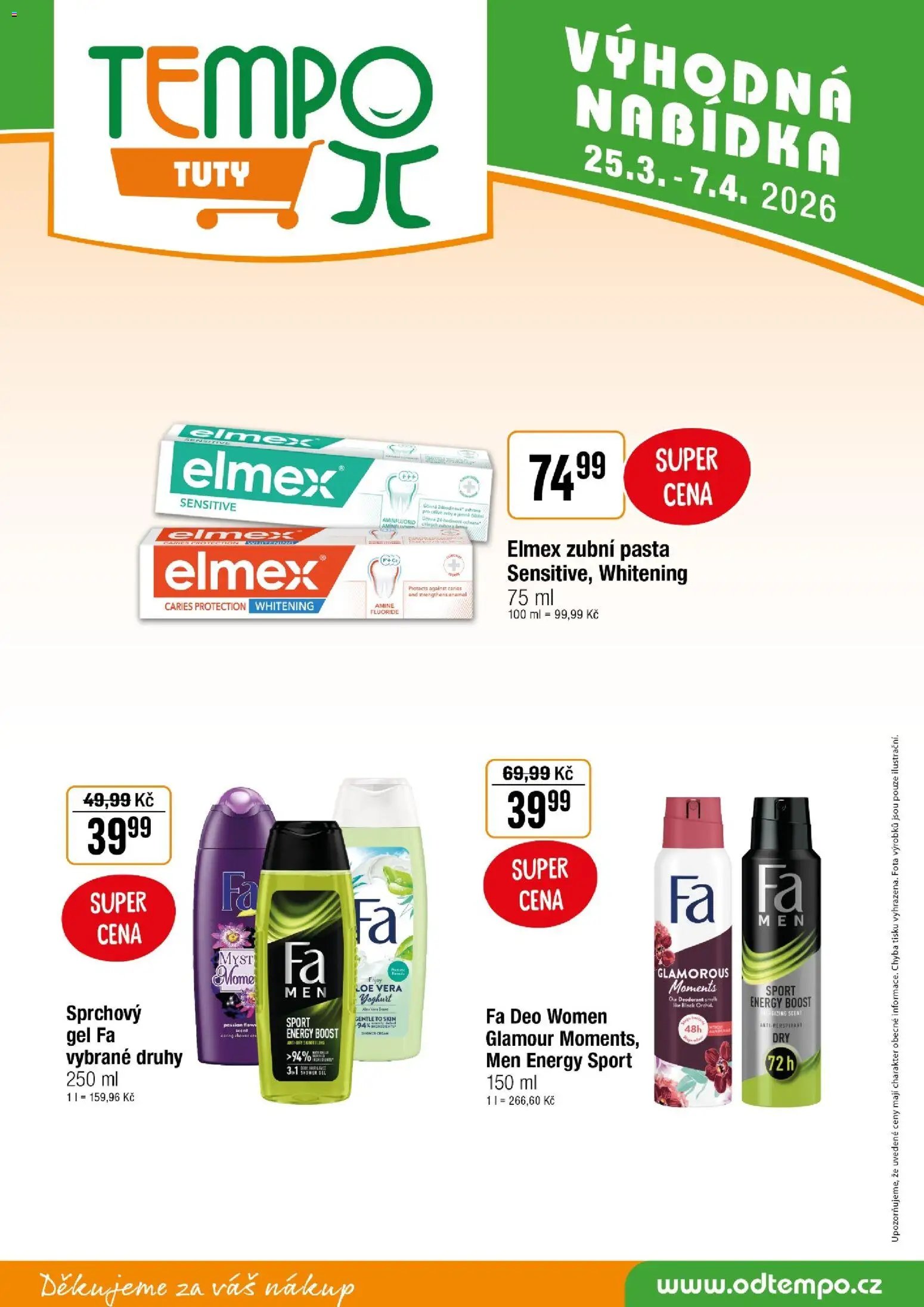 Tempo leták - Tuty (2026-03-25 - 2026-04-07)