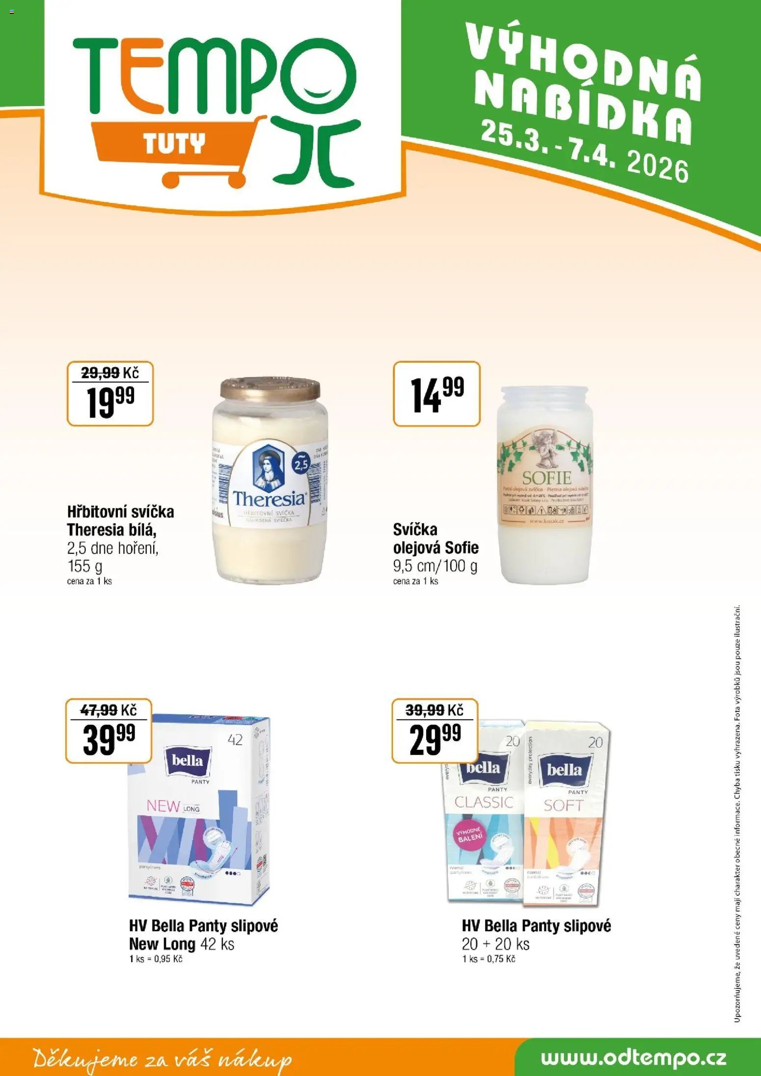 Tempo leták - Tuty (2026-03-25 - 2026-04-07)