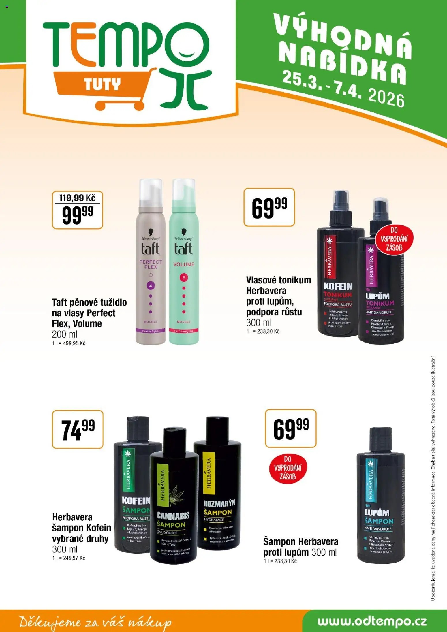 Tempo leták - Tuty (2026-03-25 - 2026-04-07)