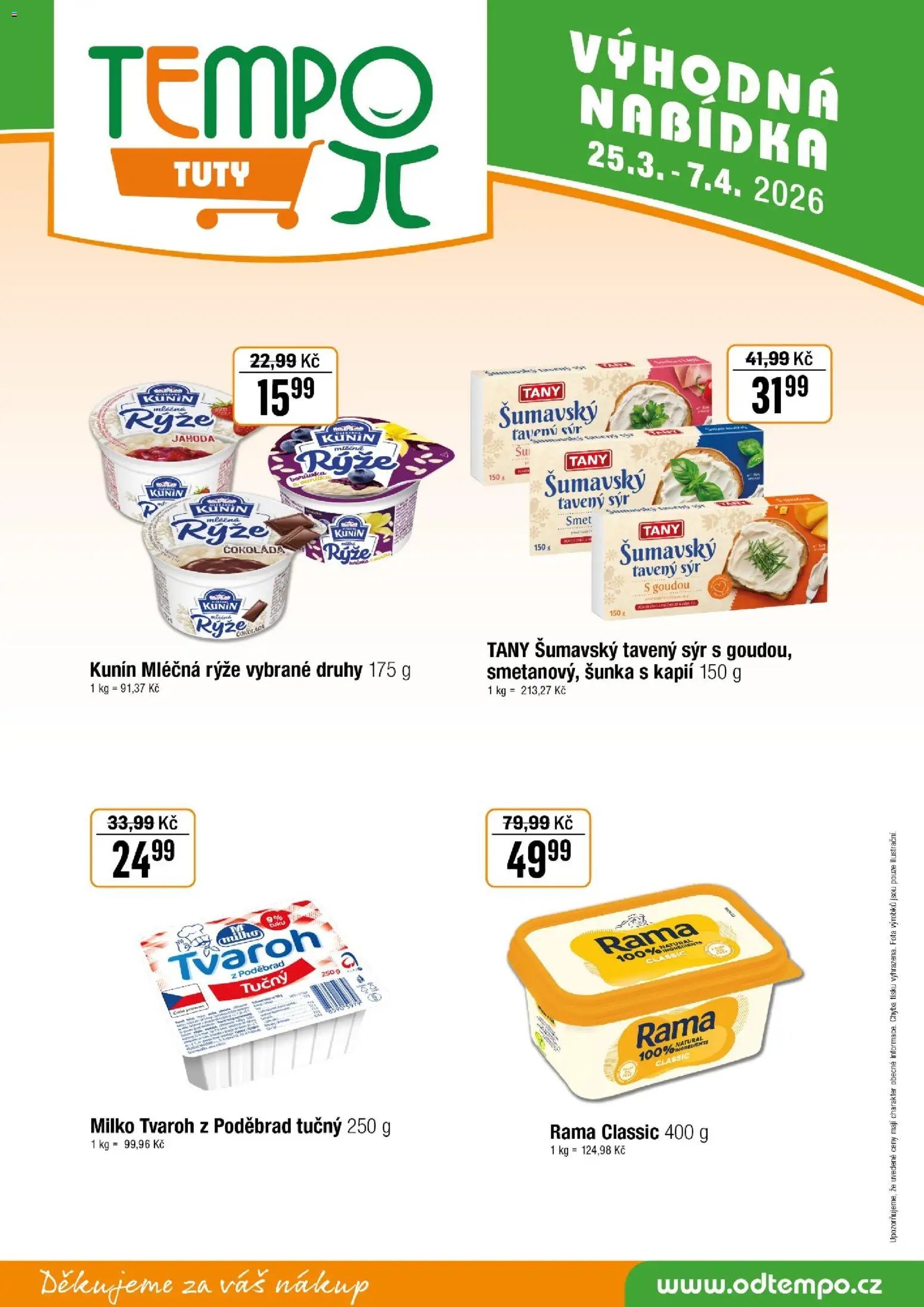 Tempo leták - Tuty (2026-03-25 - 2026-04-07)
