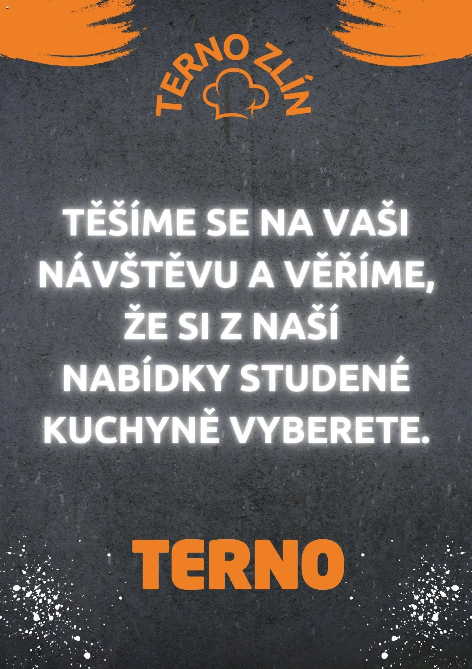 Terno leták - Grill Zlín – Studená kuchyně (2026-07-03 - 2026-12-31)