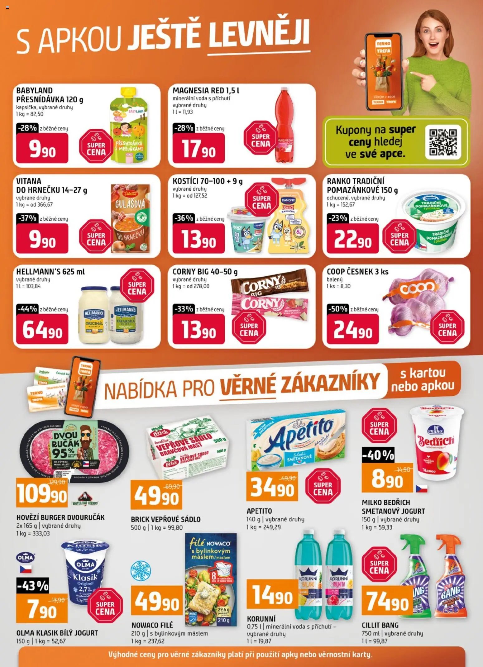 Terno leták - Nabídka pro věrné zákazníky