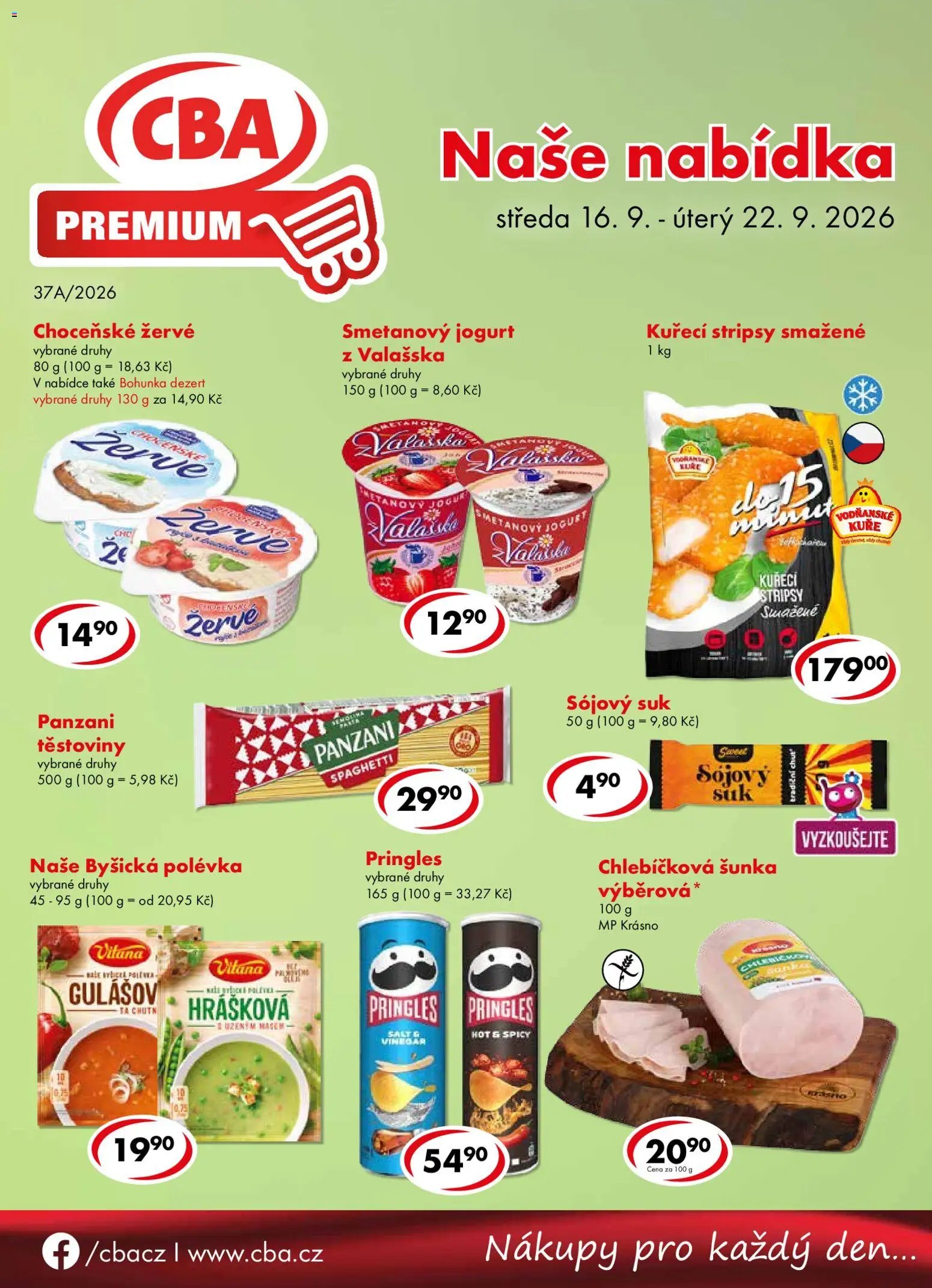 CBA leták - Premium