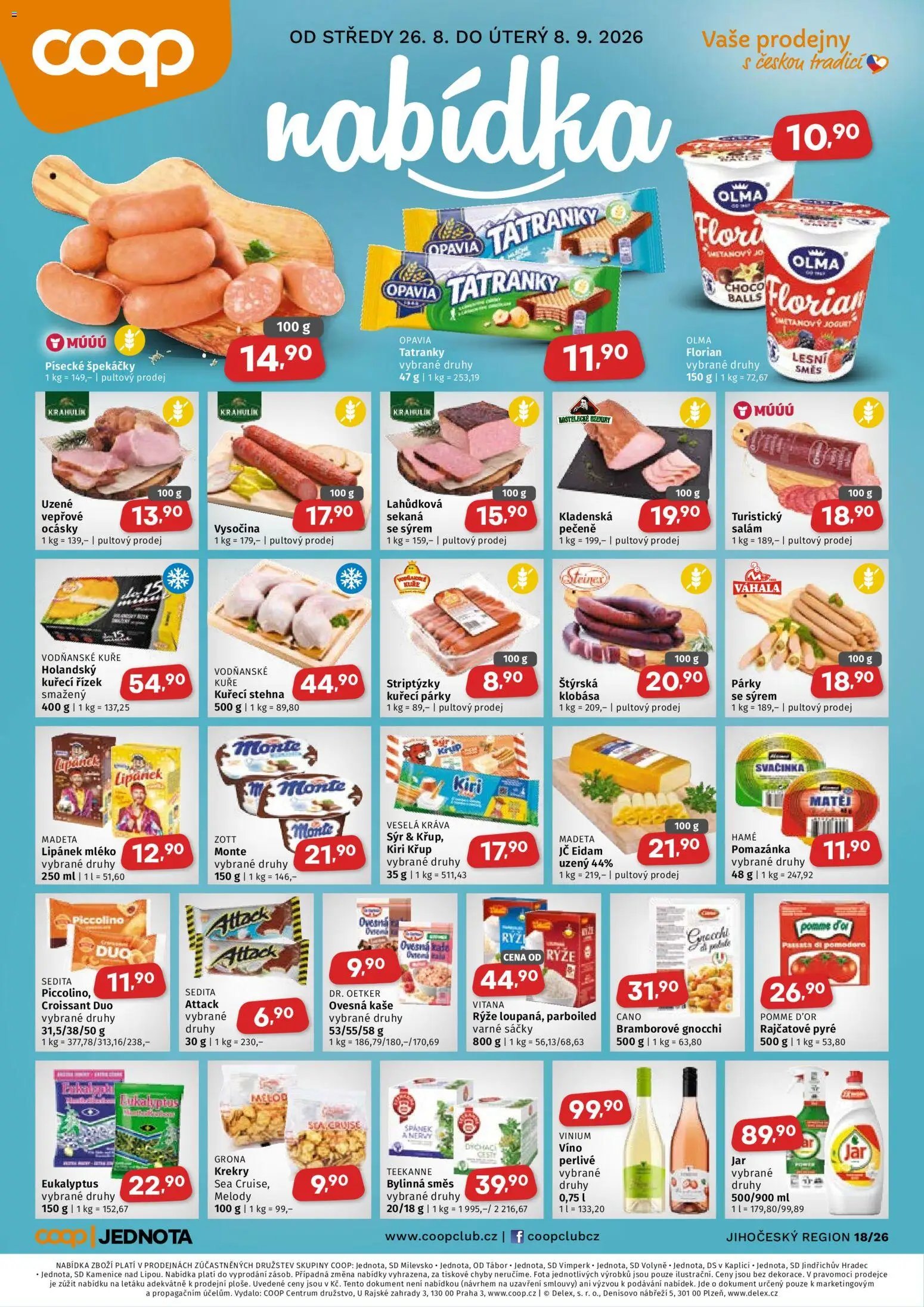 Coop leták - Jihočeský region
