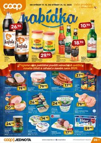 Coop leták - Východočeský region (2025-12-17 - 2025-12-31)