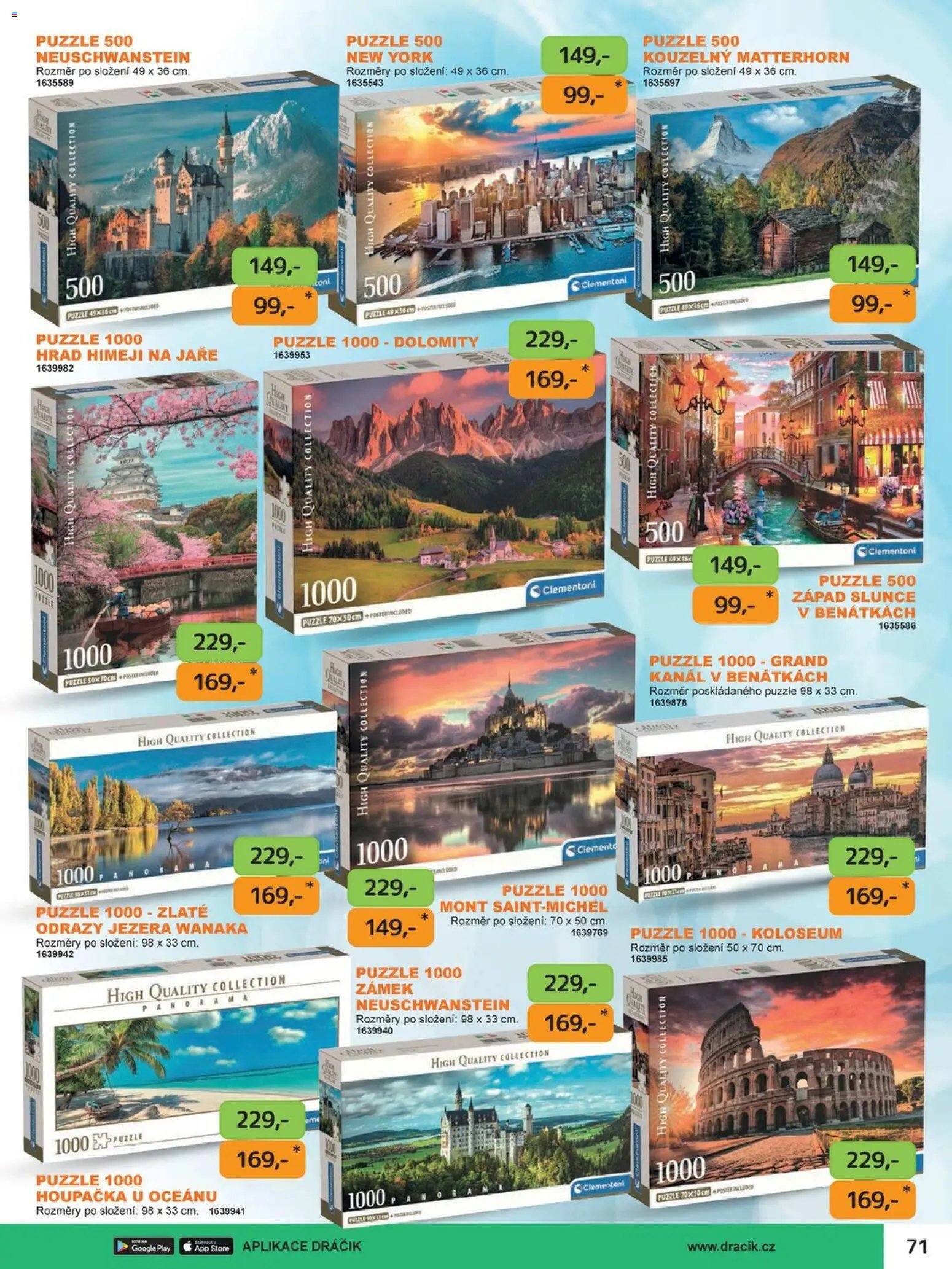Dráčik katalog - Vánoce