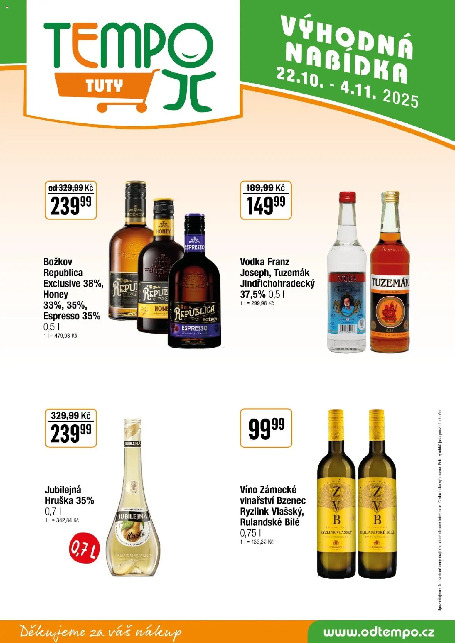 Tempo leták - JO (2025-10-08 - 2025-11-04)