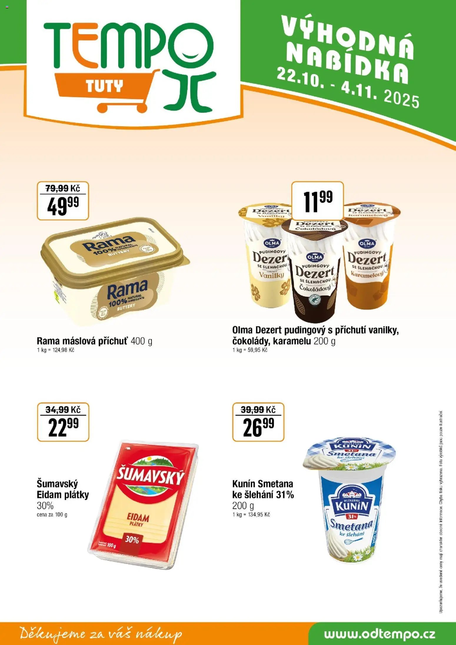 Tempo leták - JO (2025-10-08 - 2025-11-04)