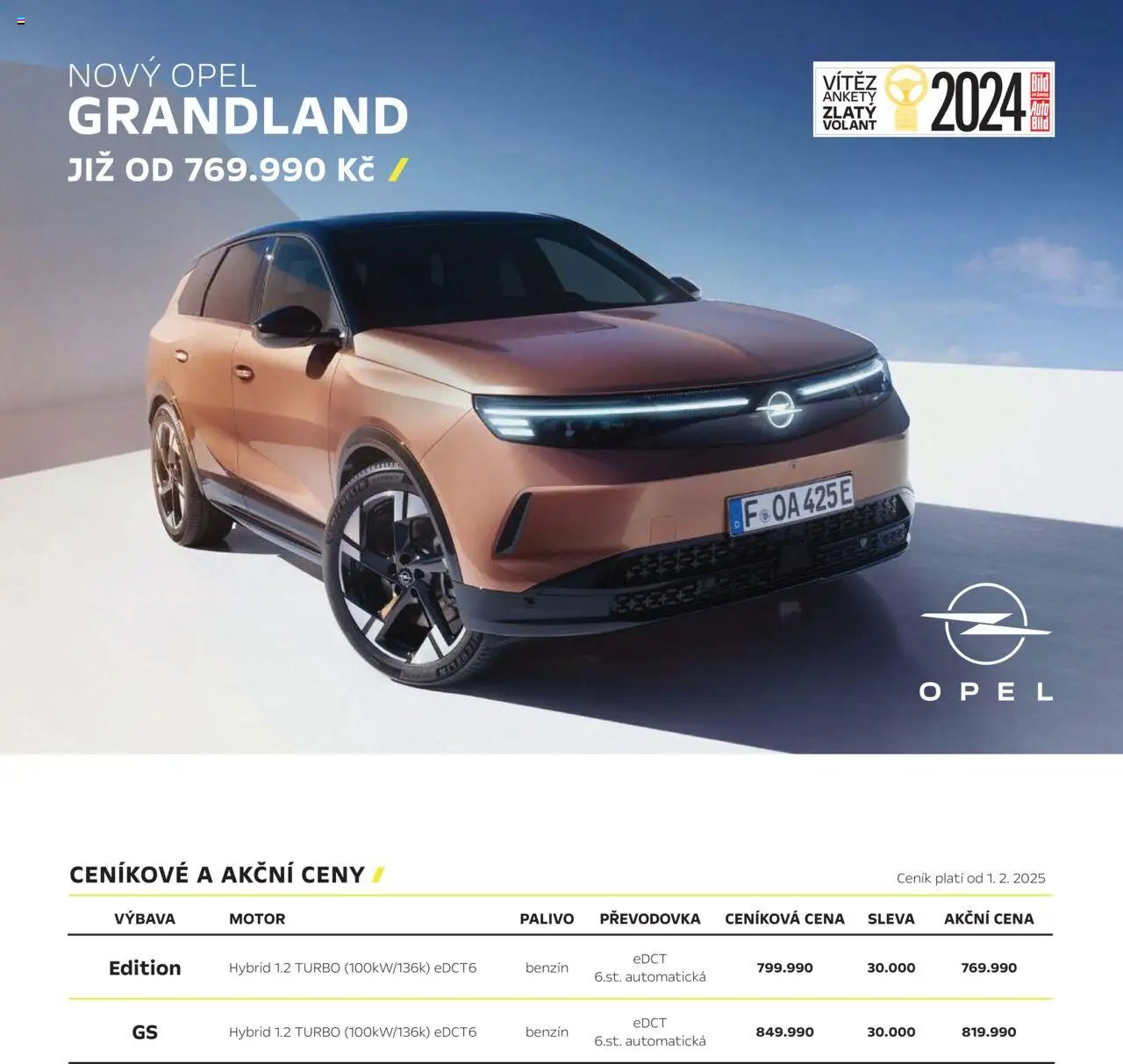 Opel katalog - Nový Grandland (2025-03-01 - 2026-02-28)