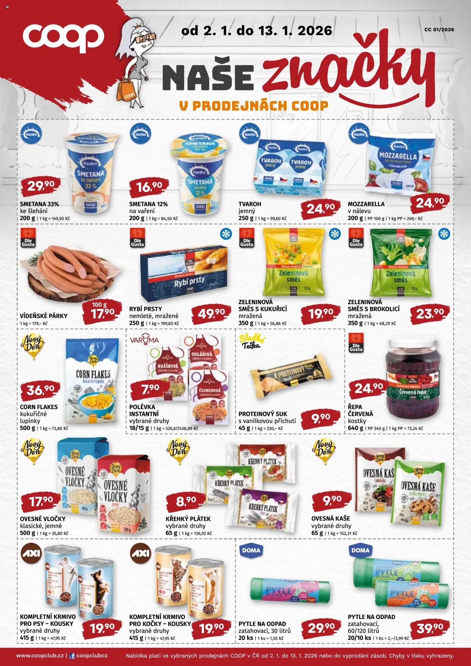 Coop leták - Středočeský region (2026-01-02 - 2026-01-13)