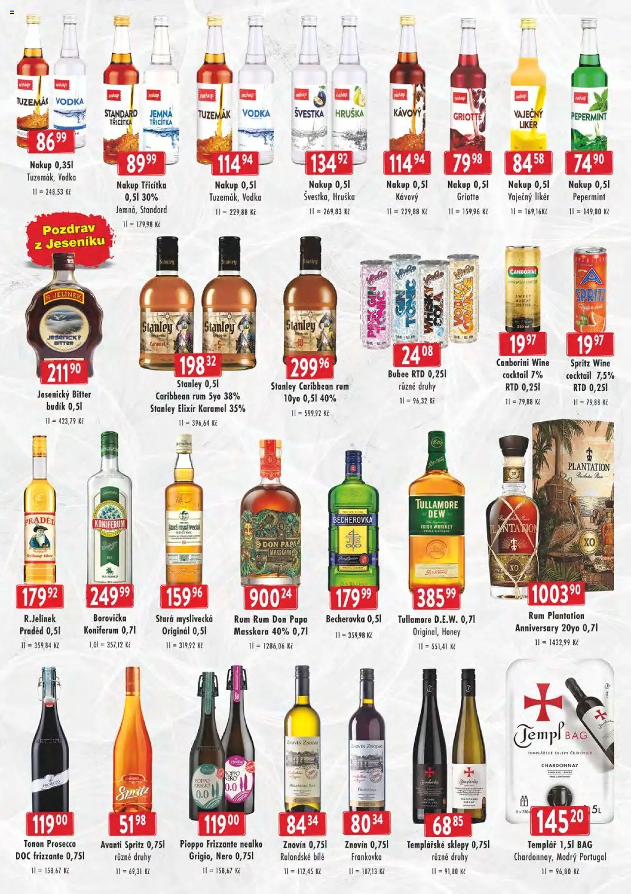 Astur & Qanto leták - cash&carry Jeseník, Krnov (2025-10-15 - 2025-11-11)