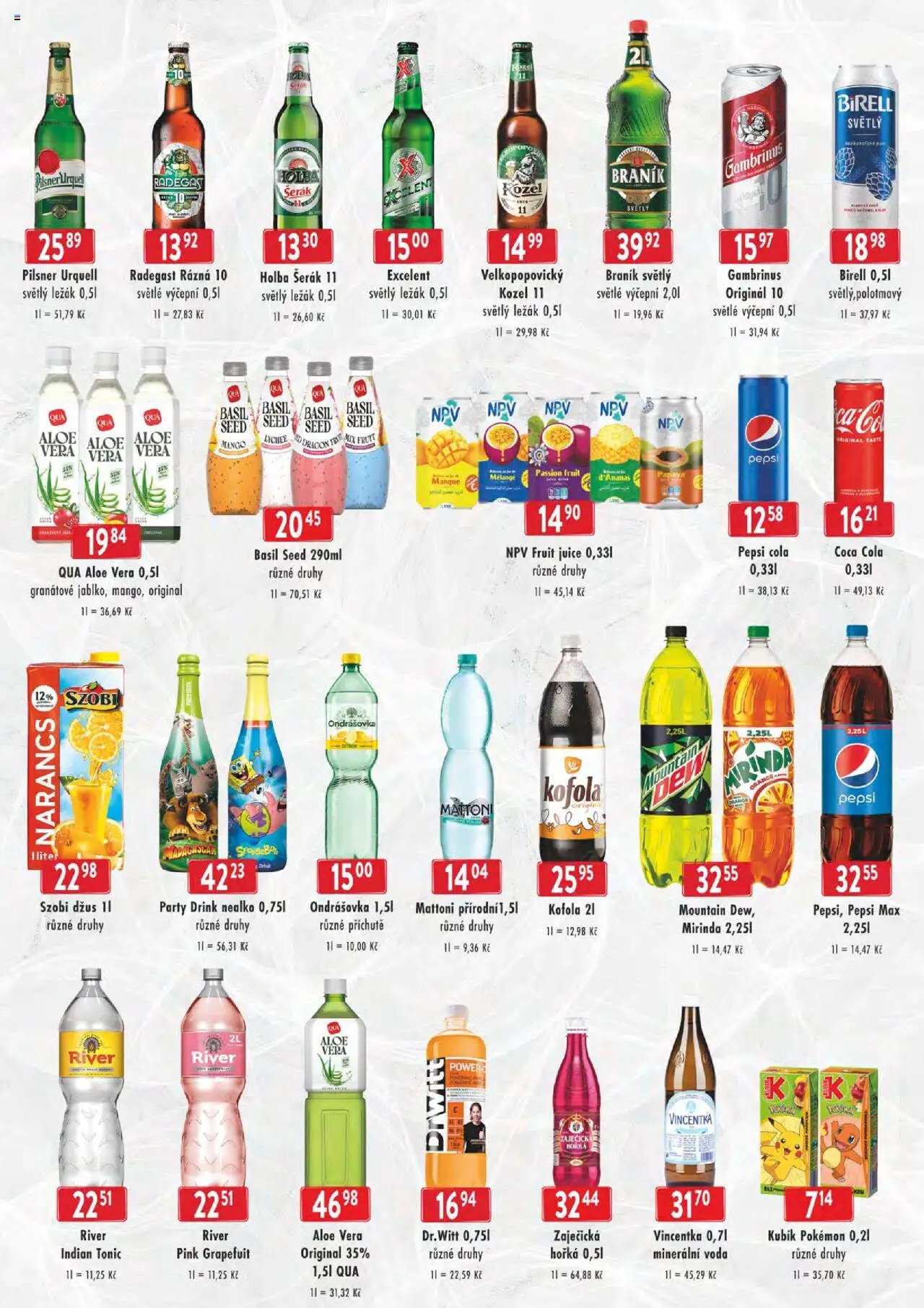 Astur & Qanto leták - cash&carry Jeseník, Krnov (2025-10-15 - 2025-11-11)