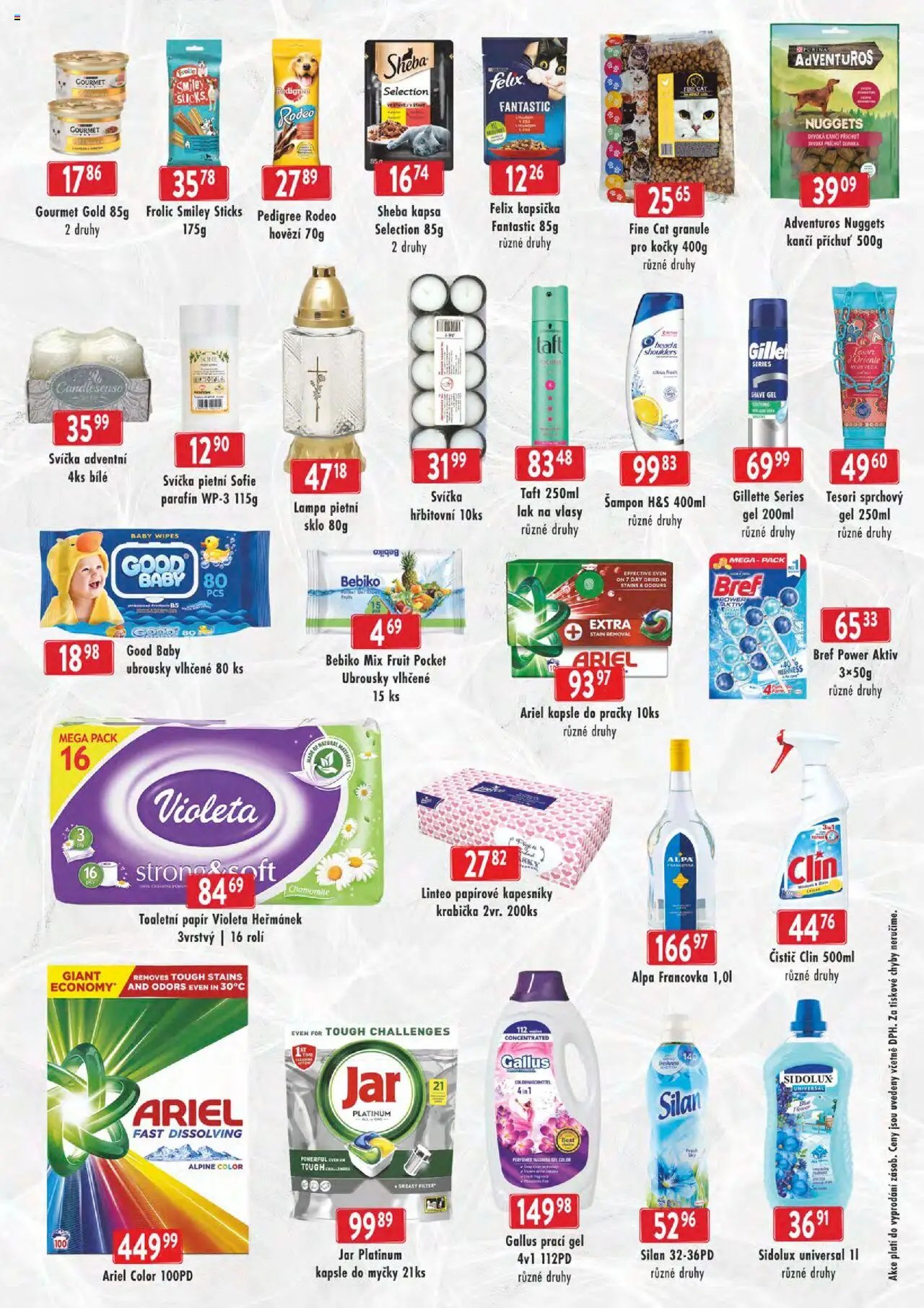 Astur & Qanto leták - cash&carry Jeseník, Krnov (2025-10-15 - 2025-11-11)