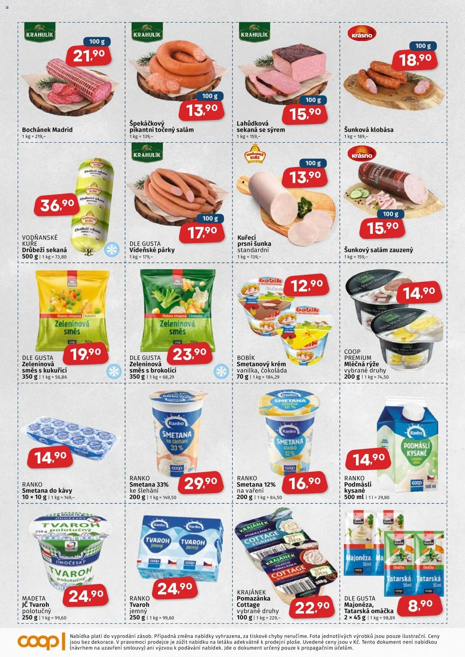 Coop leták - Východočeský region (2026-01-02 - 2026-01-13)