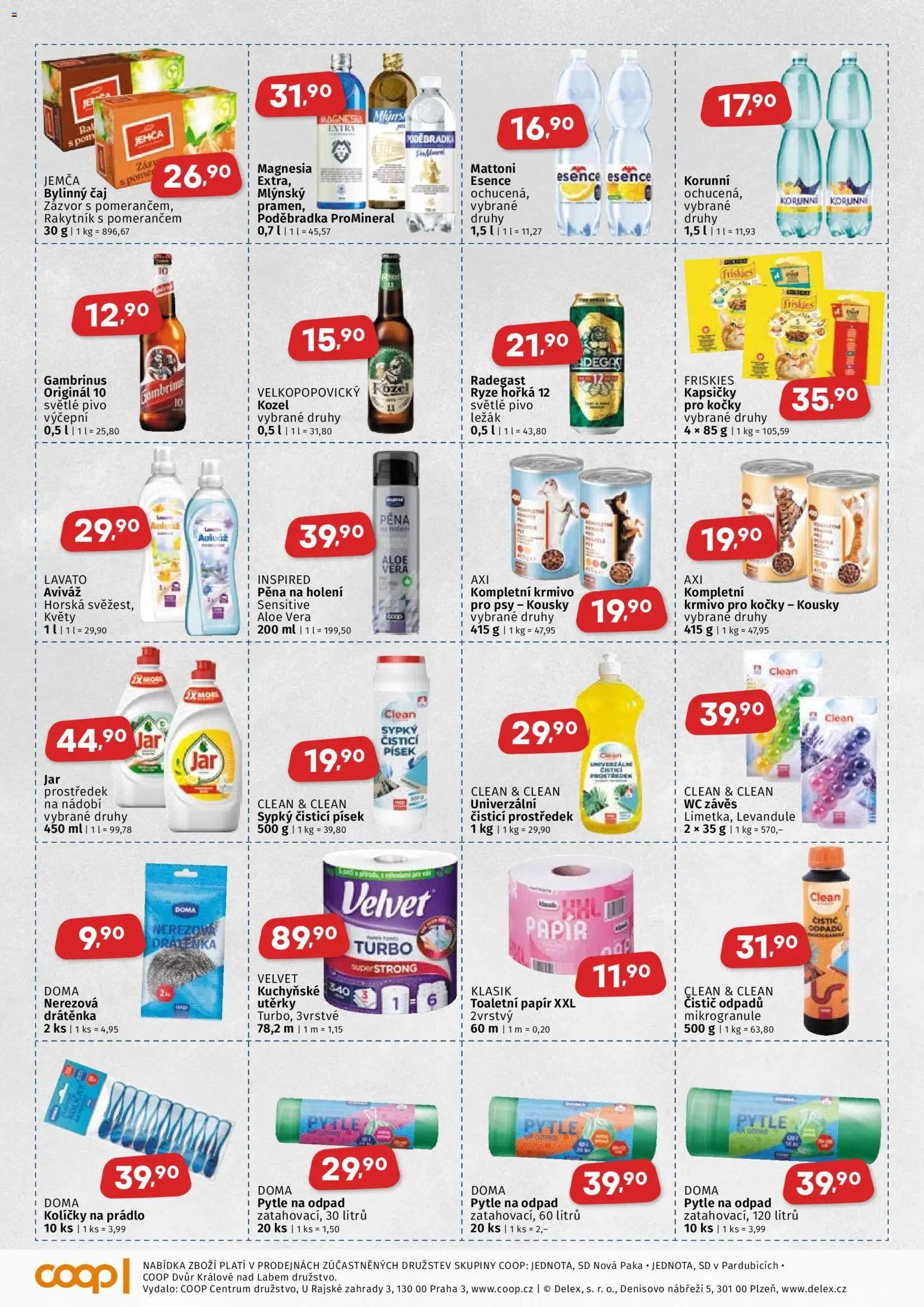 Coop leták - Východočeský region (2026-01-02 - 2026-01-13)