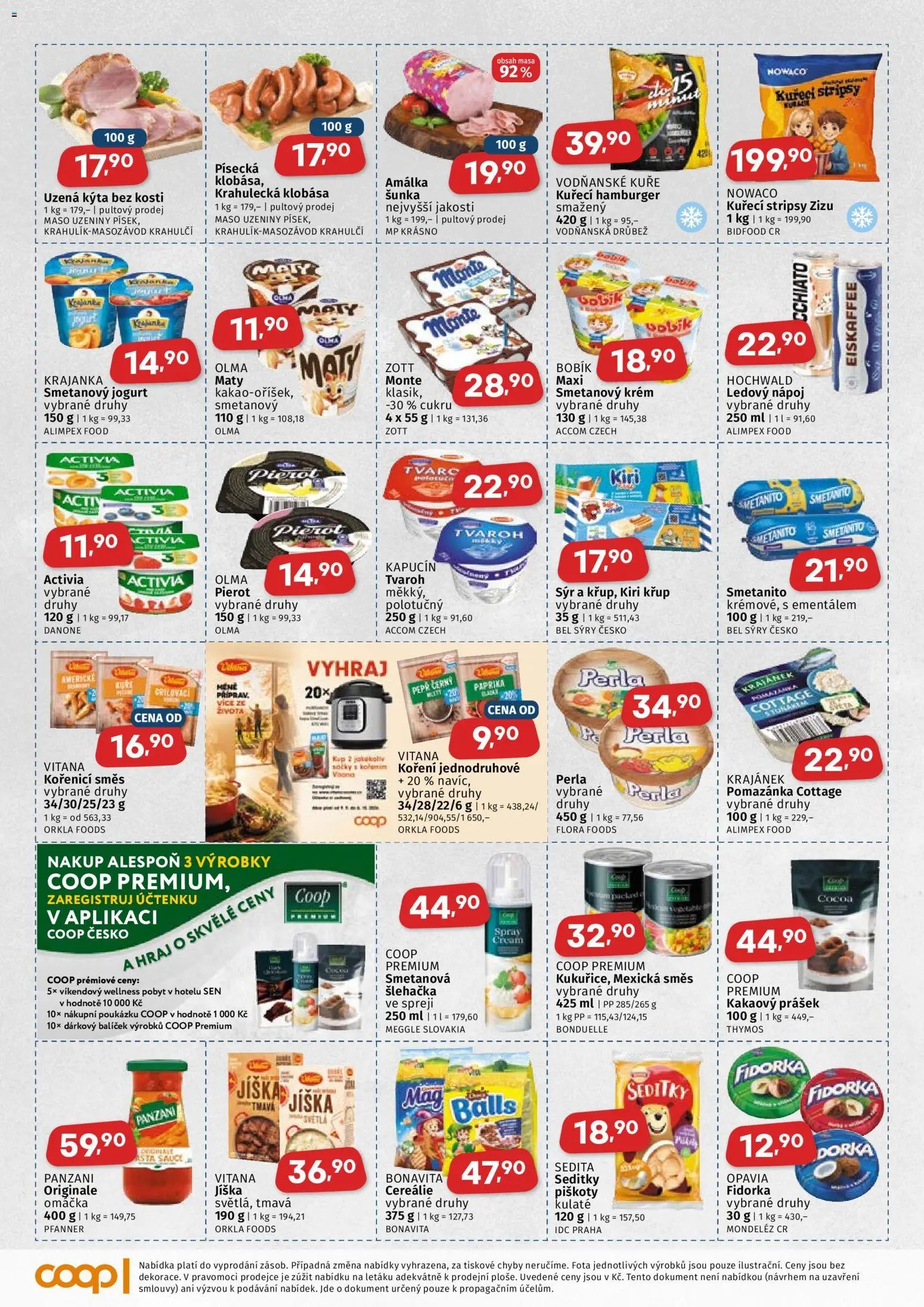 Coop leták - Středočeský region