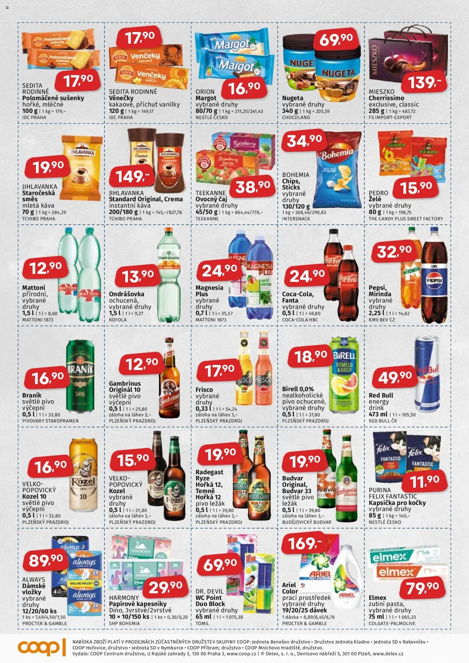 Coop leták - Středočeský region