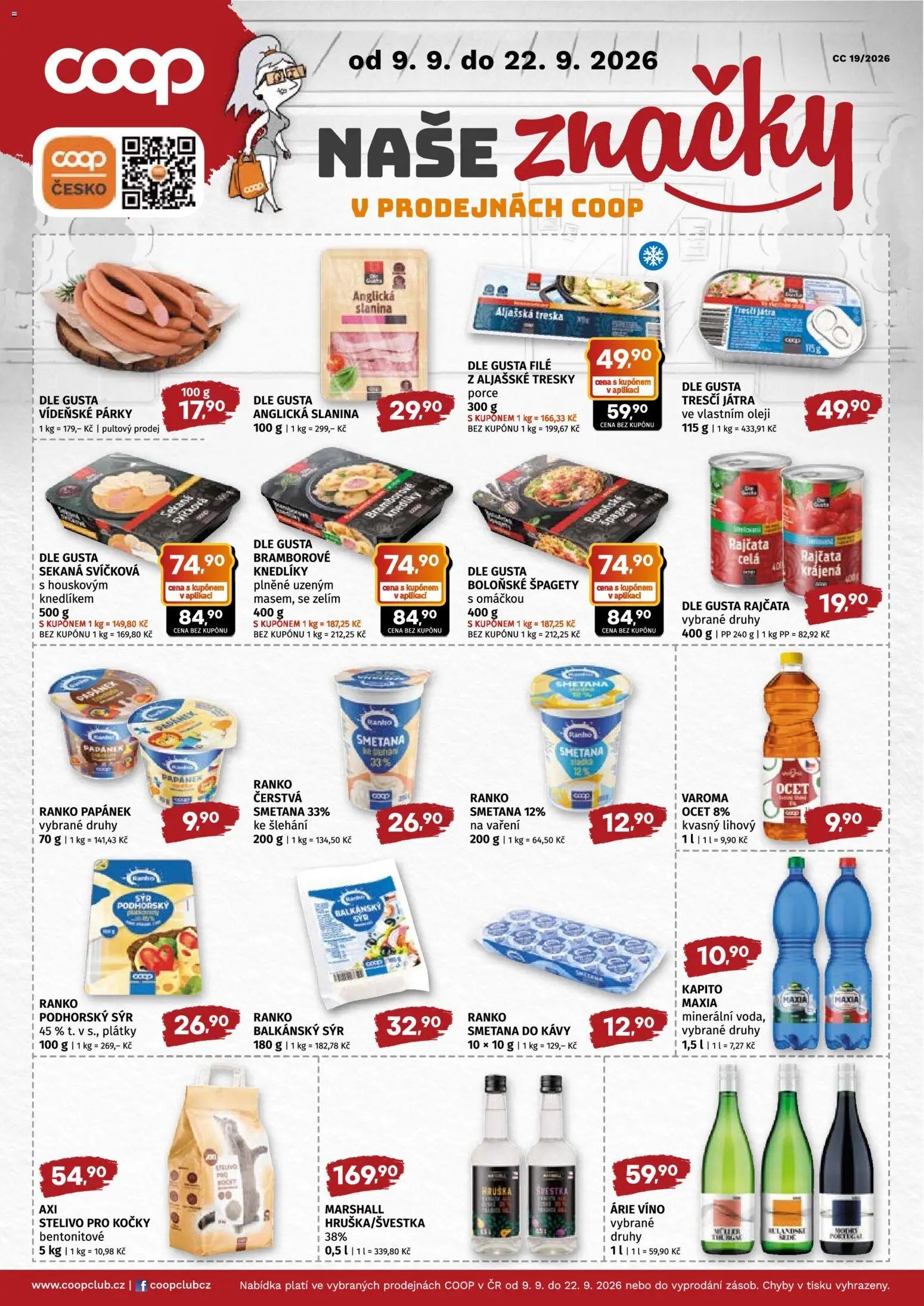 Coop leták - Středočeský region