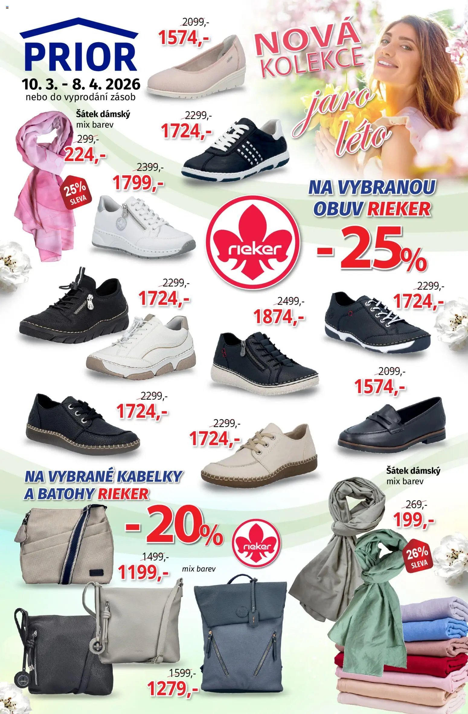 Prior - Akční Nabídka Obuvi (2026-03-10 - 2026-04-08)