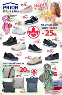 Prior - Akční Nabídka Obuvi (2026-03-10 - 2026-04-08)