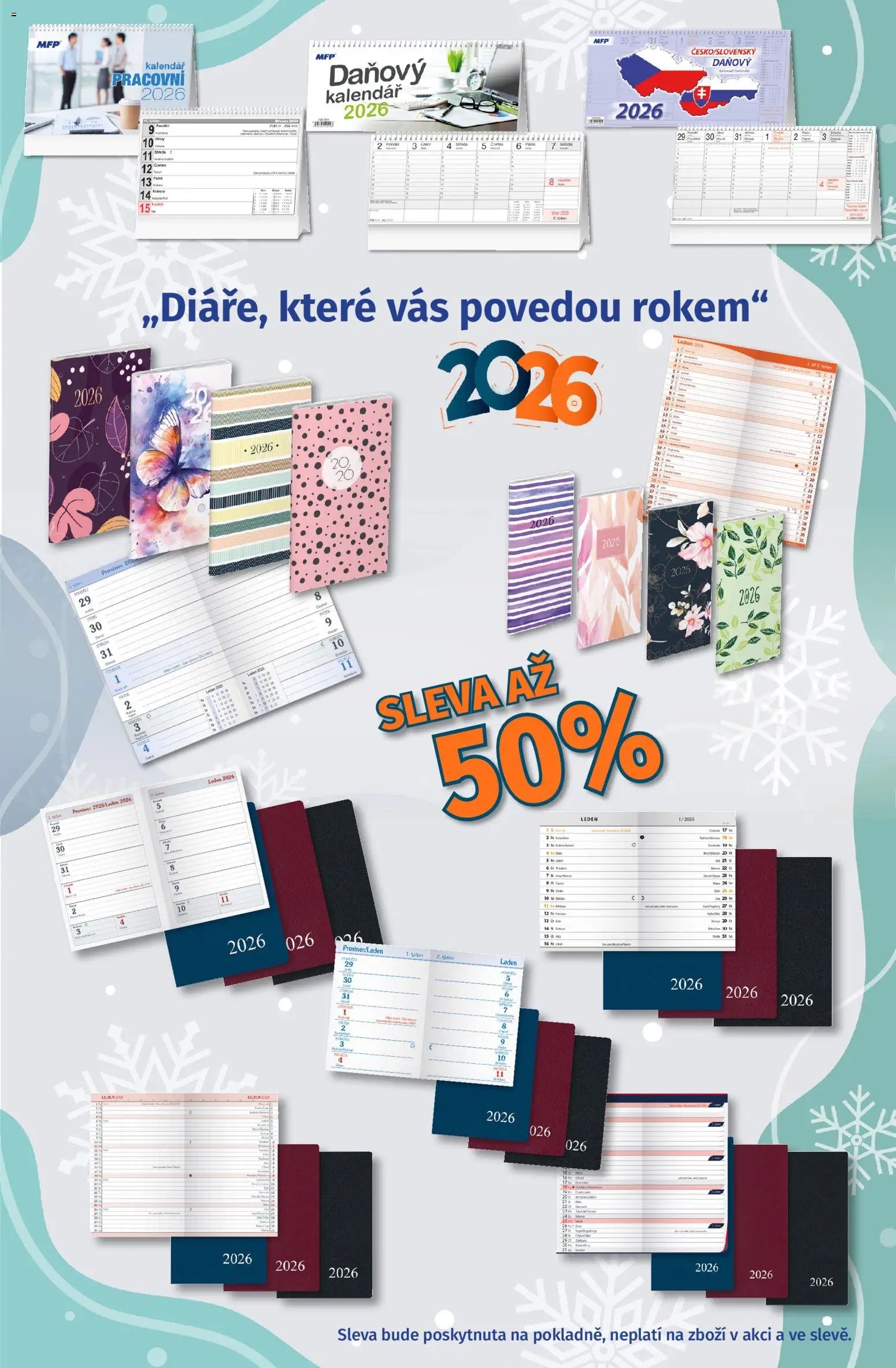 Prior - Akční Nabídka Kalendářů A Diářů (2026-01-12 - 2026-02-28)