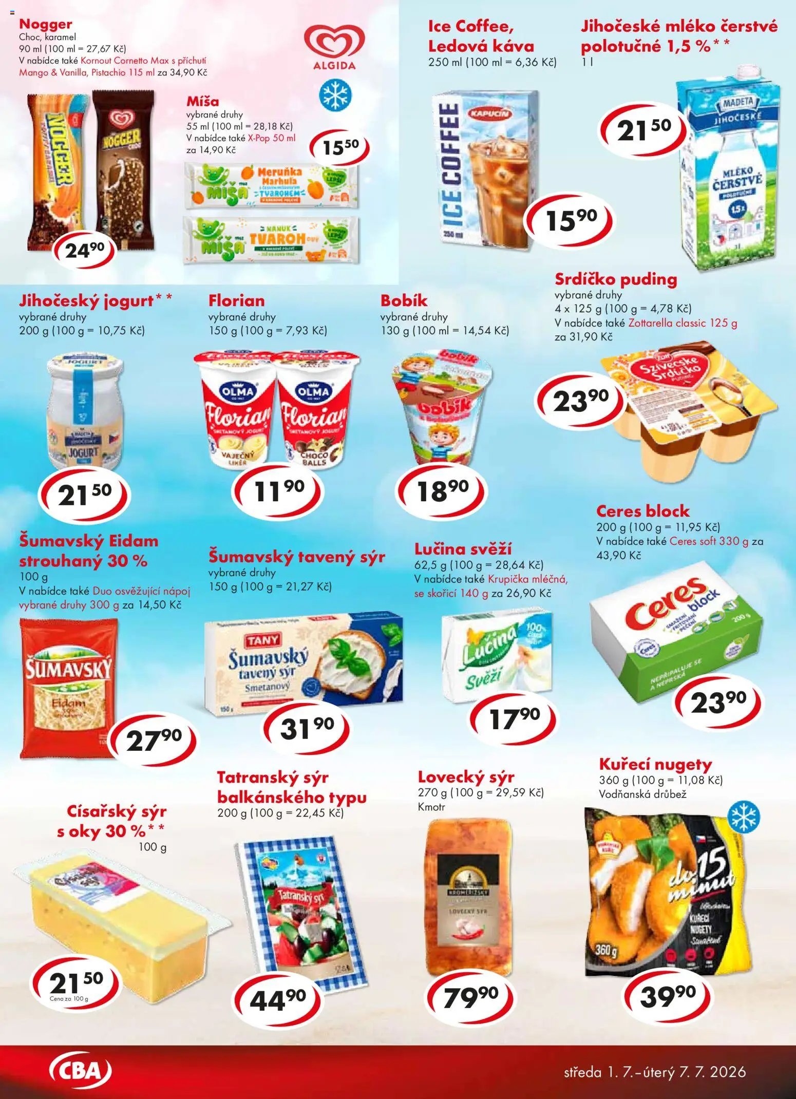 CBA leták - Premium