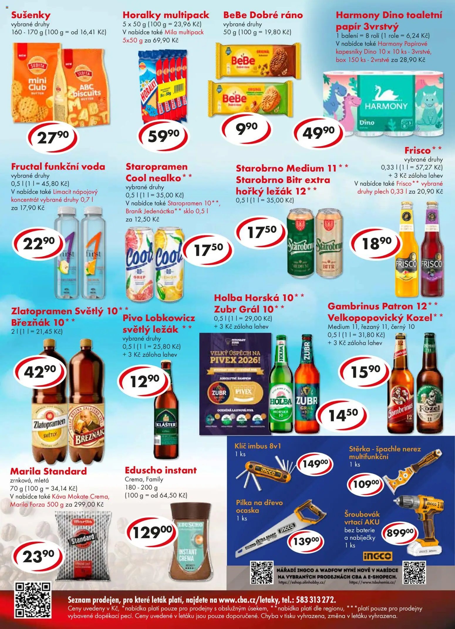 CBA leták - Premium