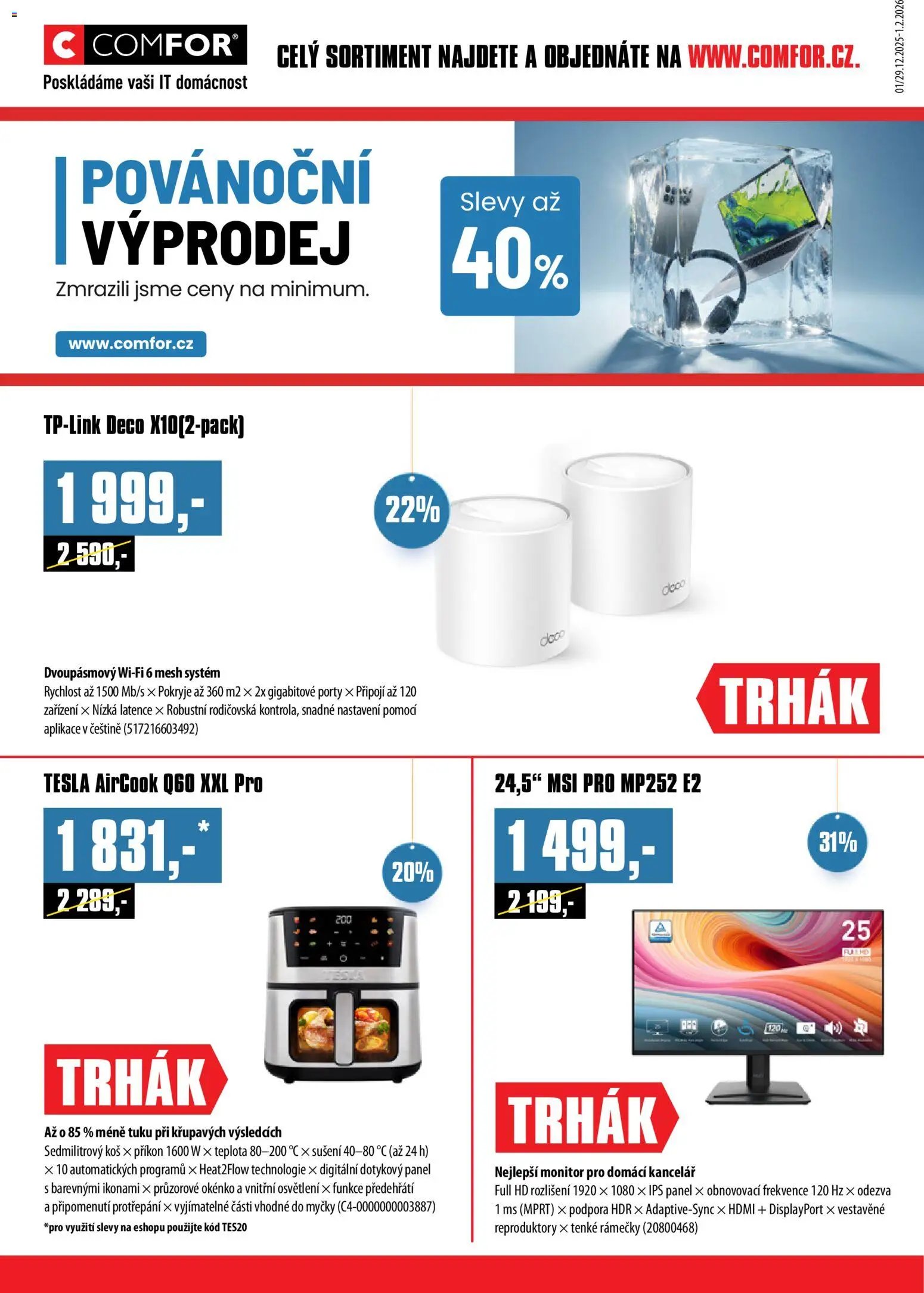 Comfor leták (2026-01-02 - 2026-02-05)