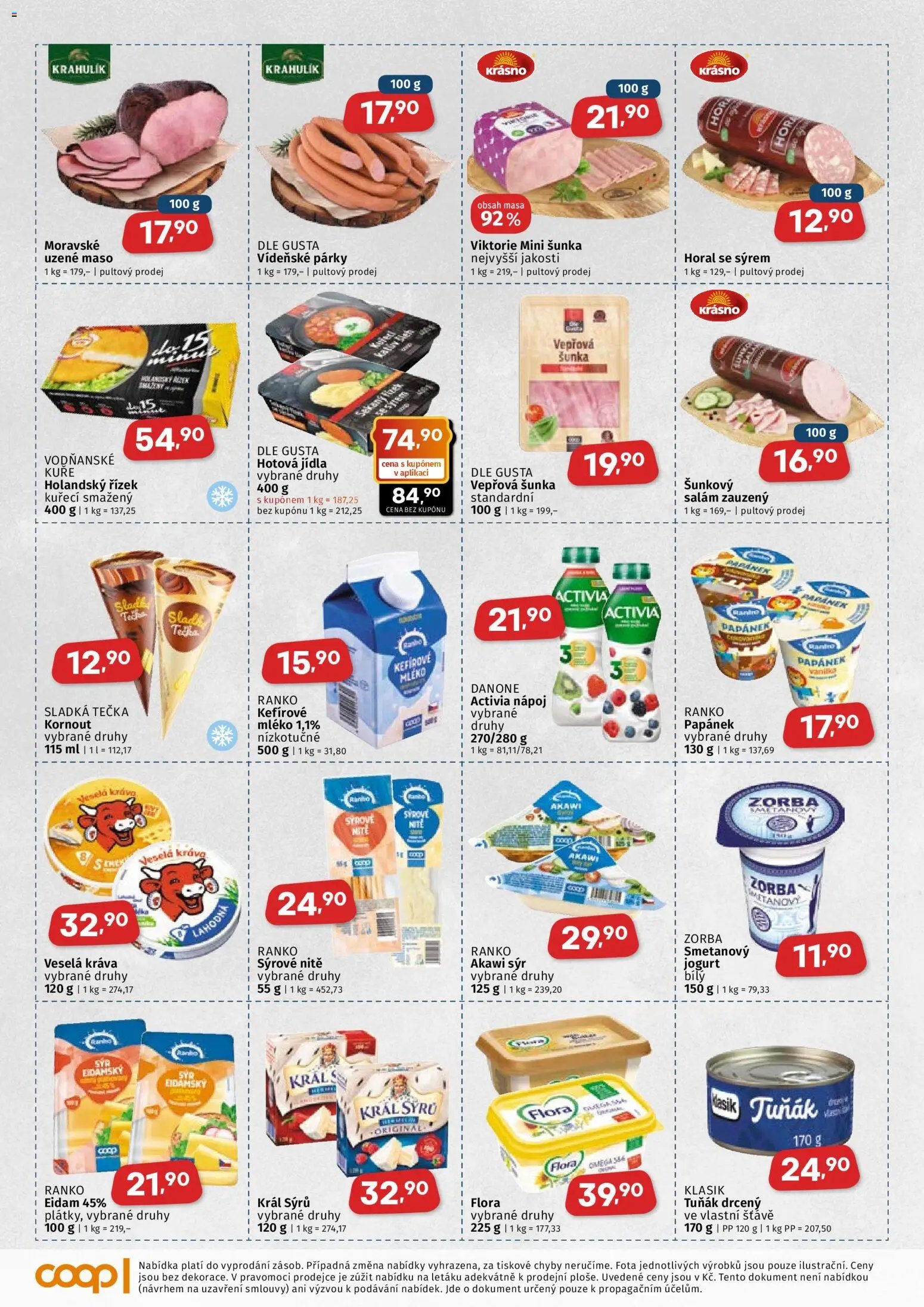 Coop leták - Východočeský region