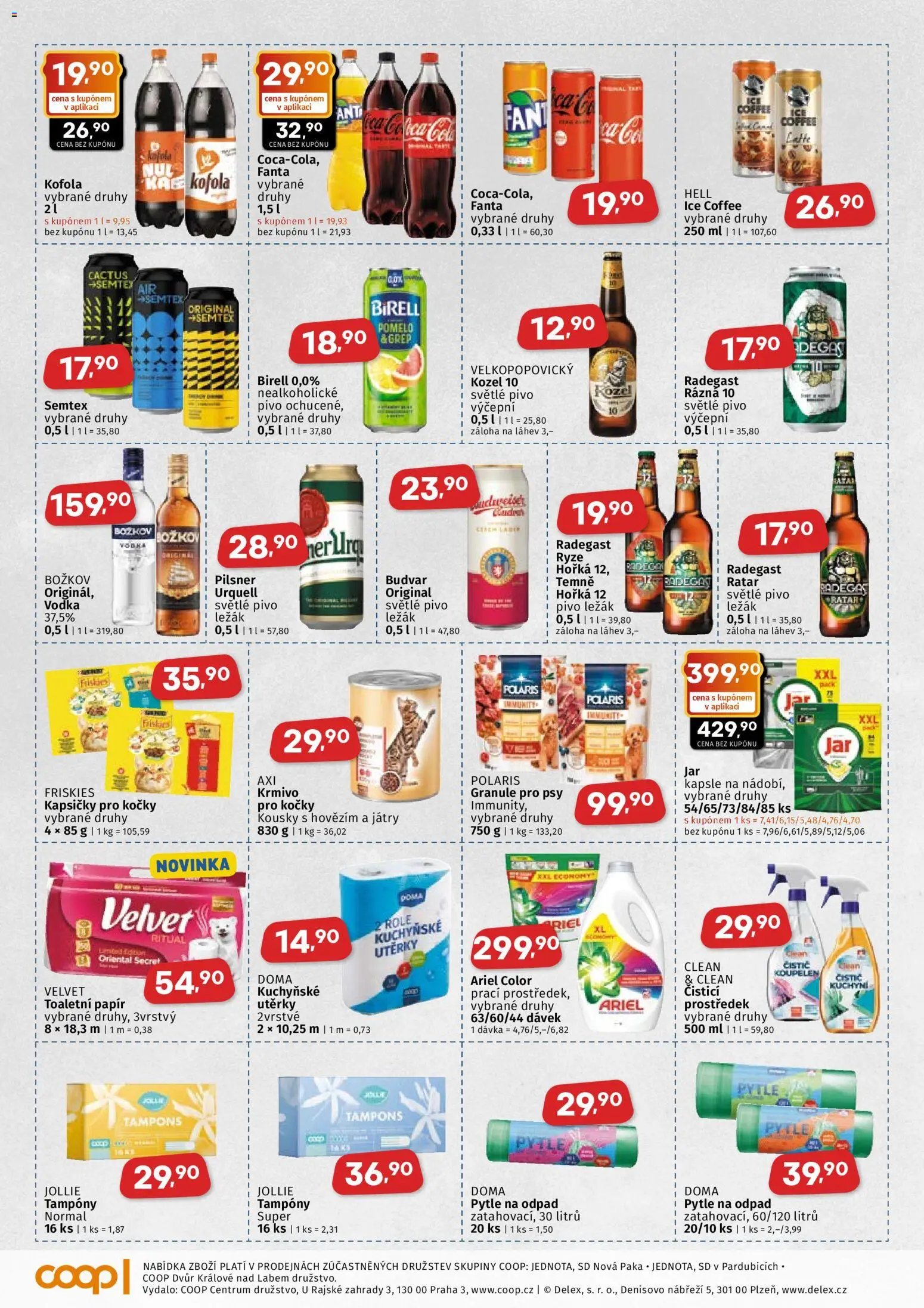 Coop leták - Východočeský region