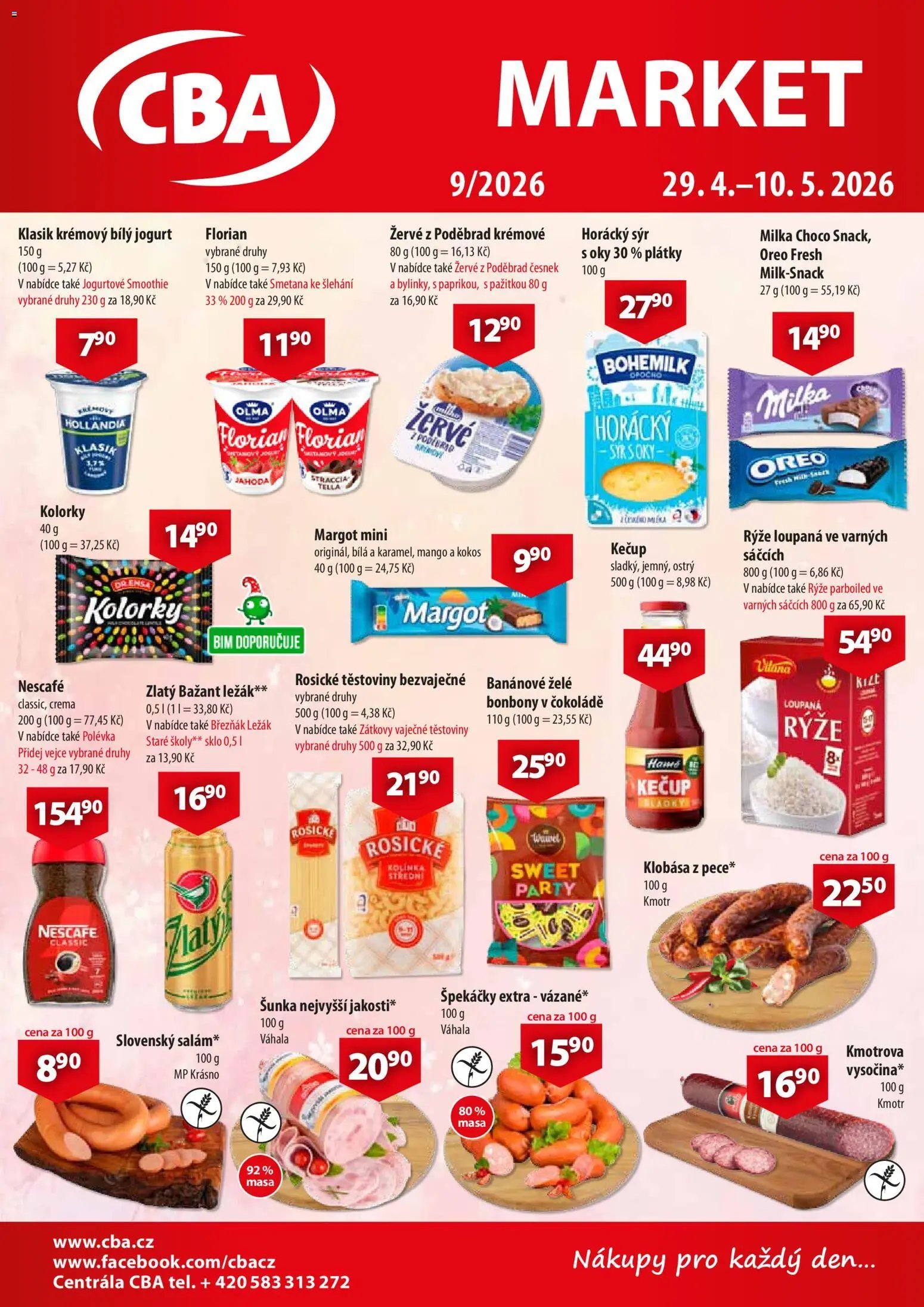 CBA leták - Market (2026-04-29 - 2026-05-10)