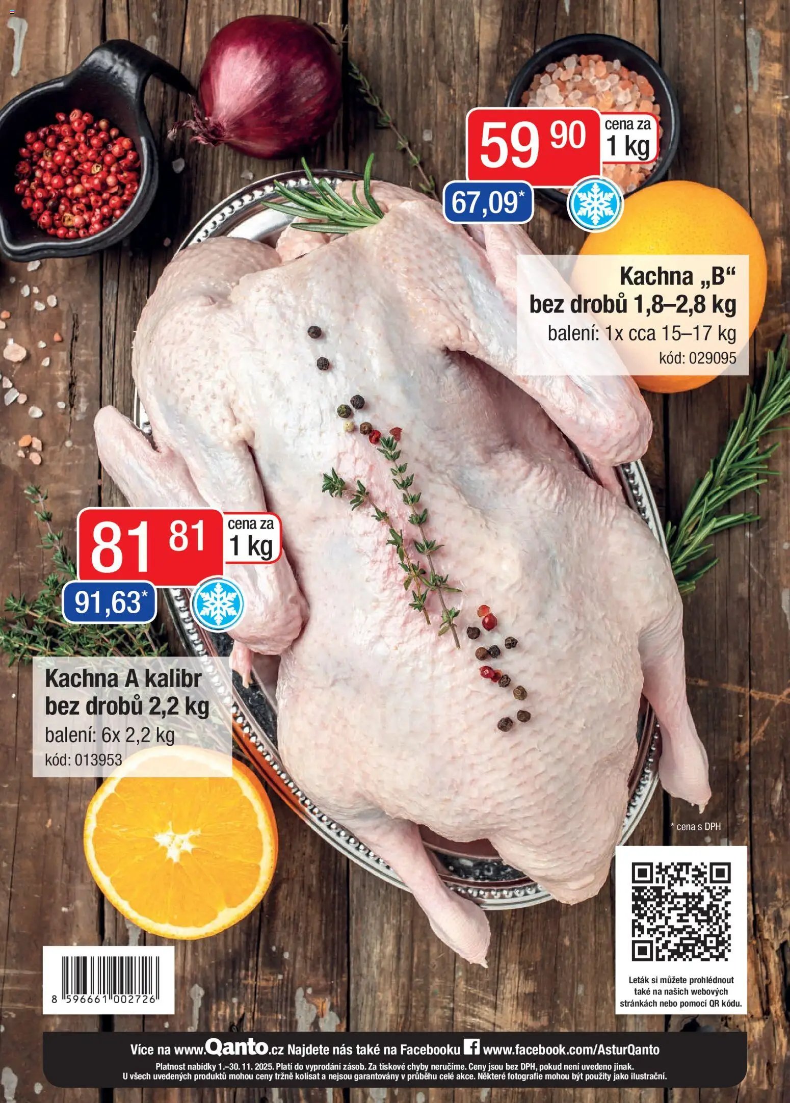 Astur & Qanto leták - Velkoobchod fresh 11/2025 (2025-11-01 - 2025-11-30)