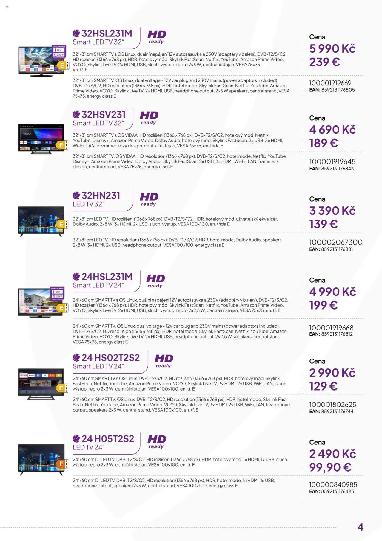 Expert elektro katalog - ECG - Televize audio-video (2024-08-19 - 2025-12-31)