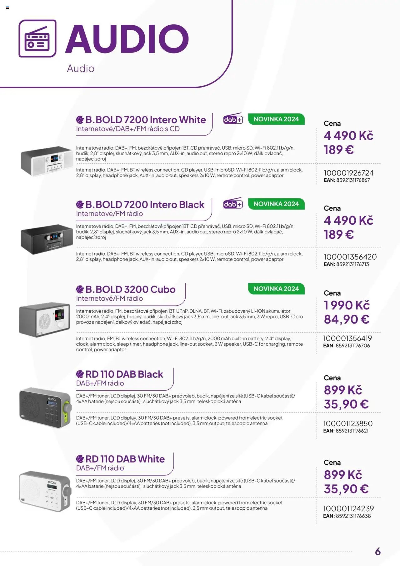 Expert elektro katalog - ECG - Televize audio-video (2024-08-19 - 2025-12-31)