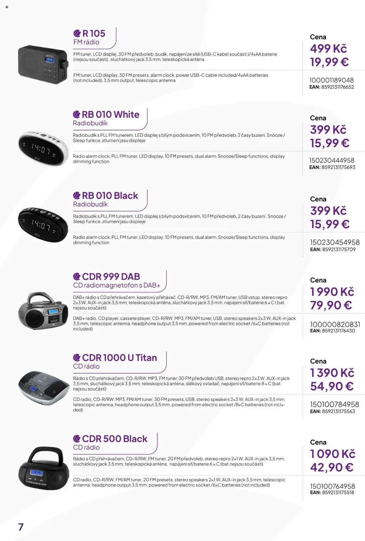 Expert elektro katalog - ECG - Televize audio-video (2024-08-19 - 2025-12-31)